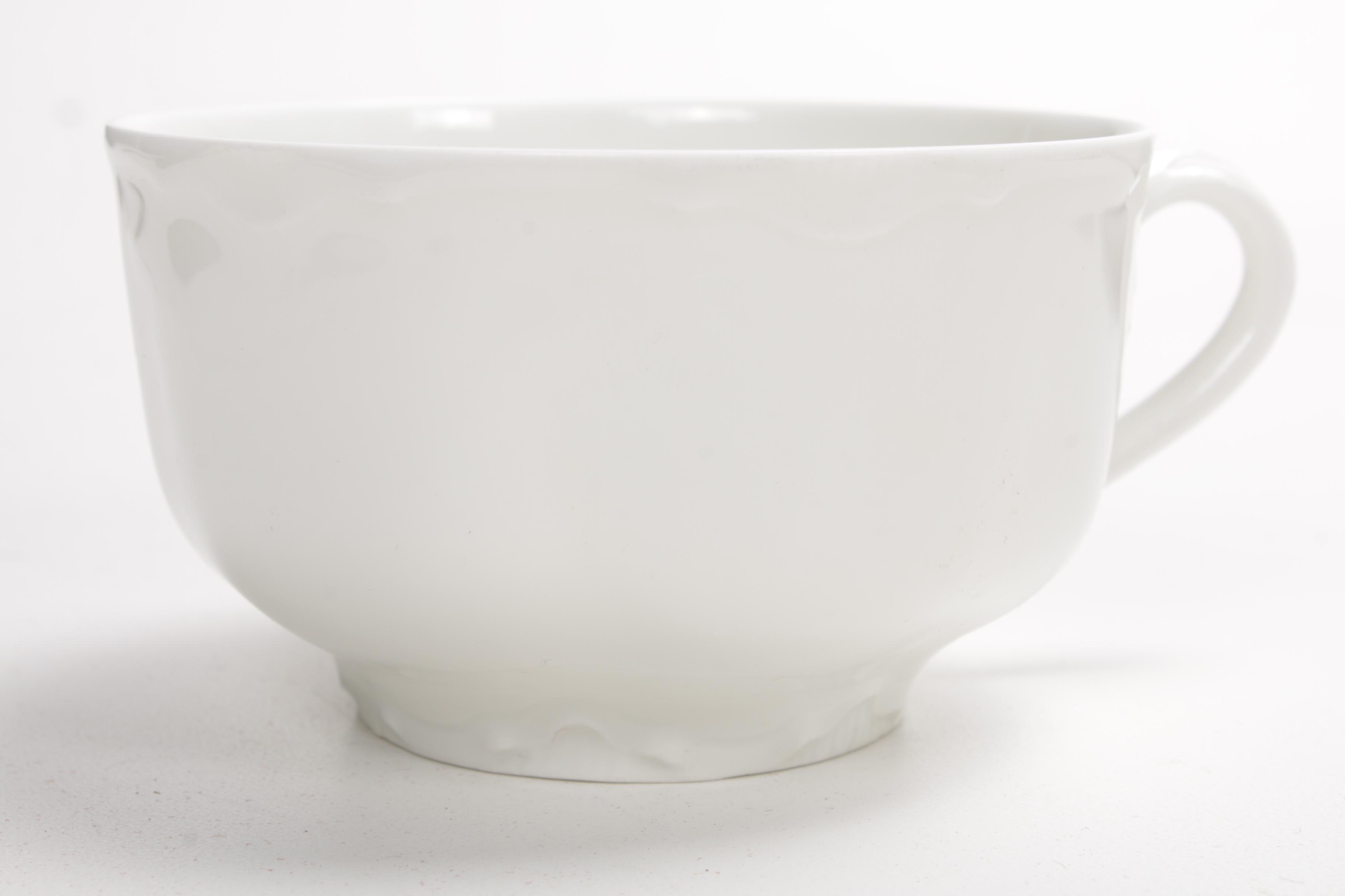 French Haviland and Other White Porcelain  Dinnerware