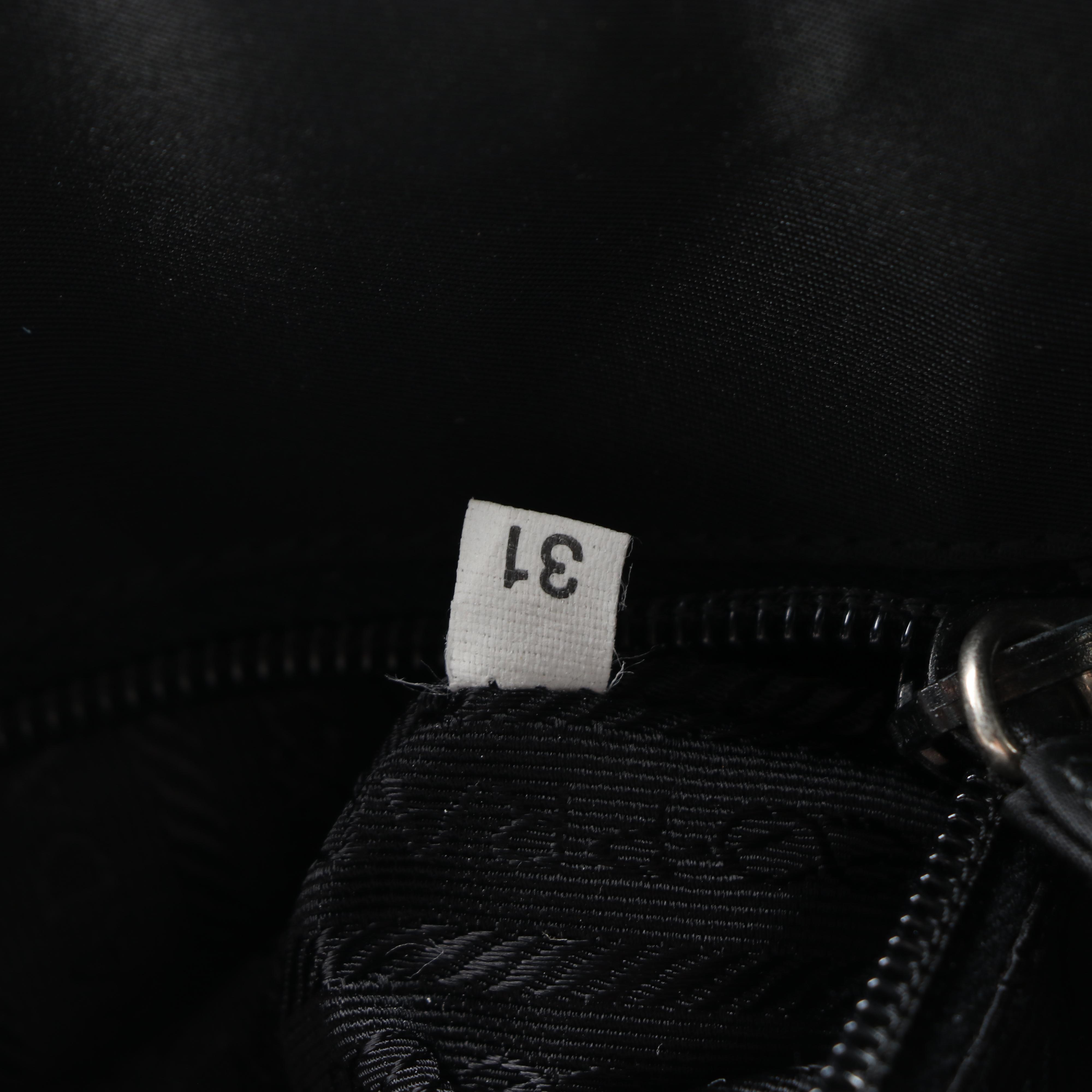 Prada Tessuto Nylon Tote Bag in Black