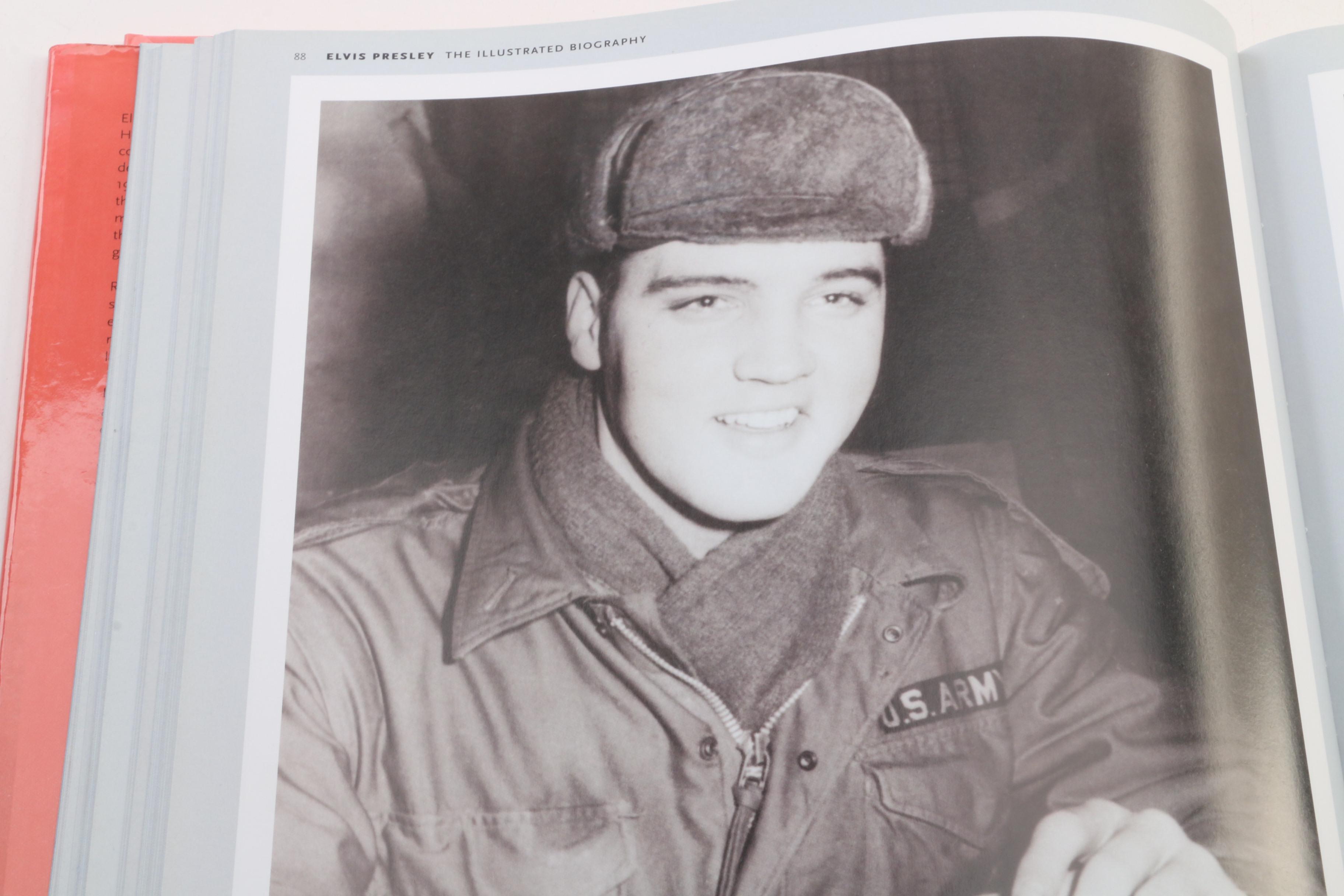 Elvis Presley Books, Trading Cards, and Other Memoribilia