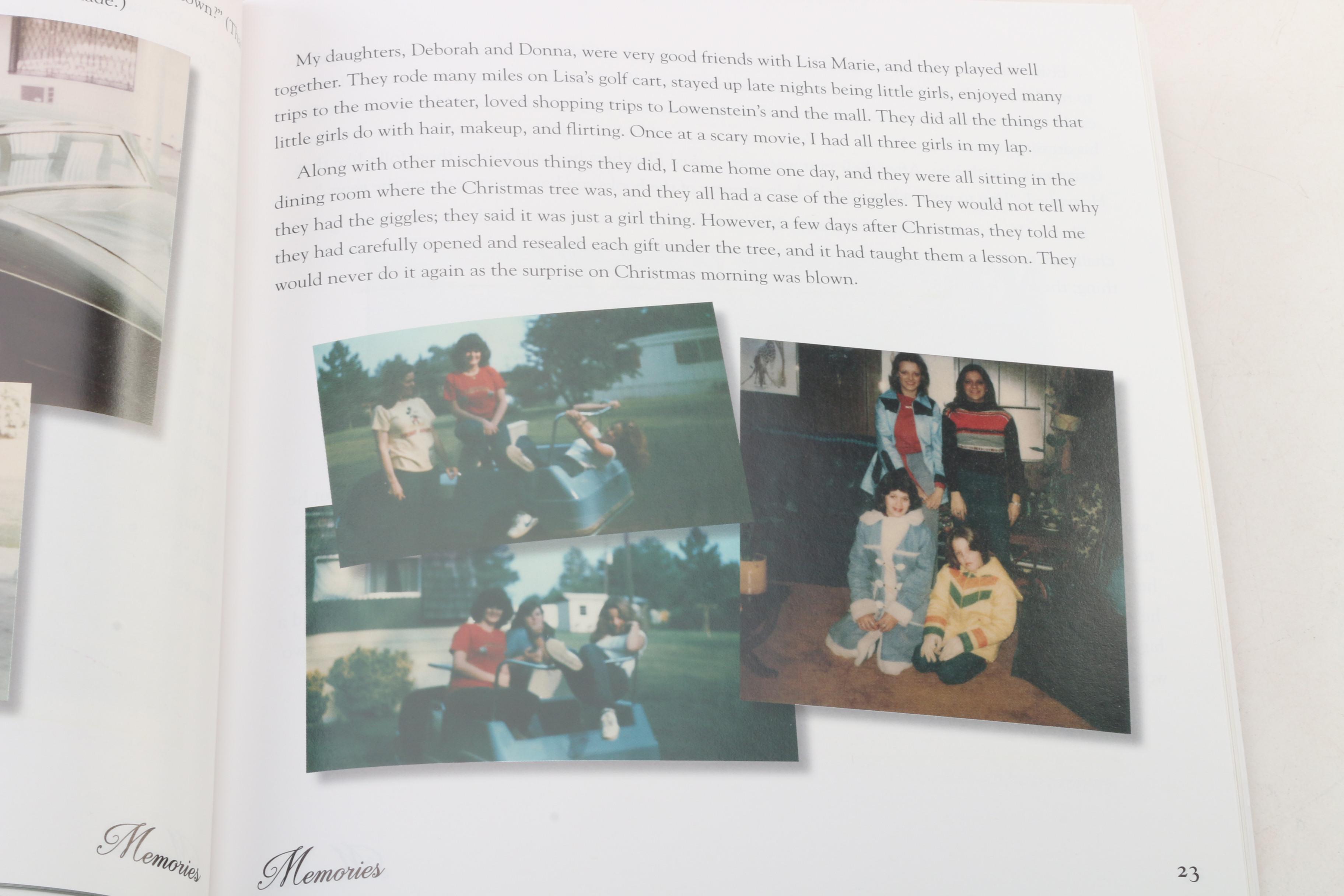 Elvis Presley Books, Trading Cards, and Other Memoribilia