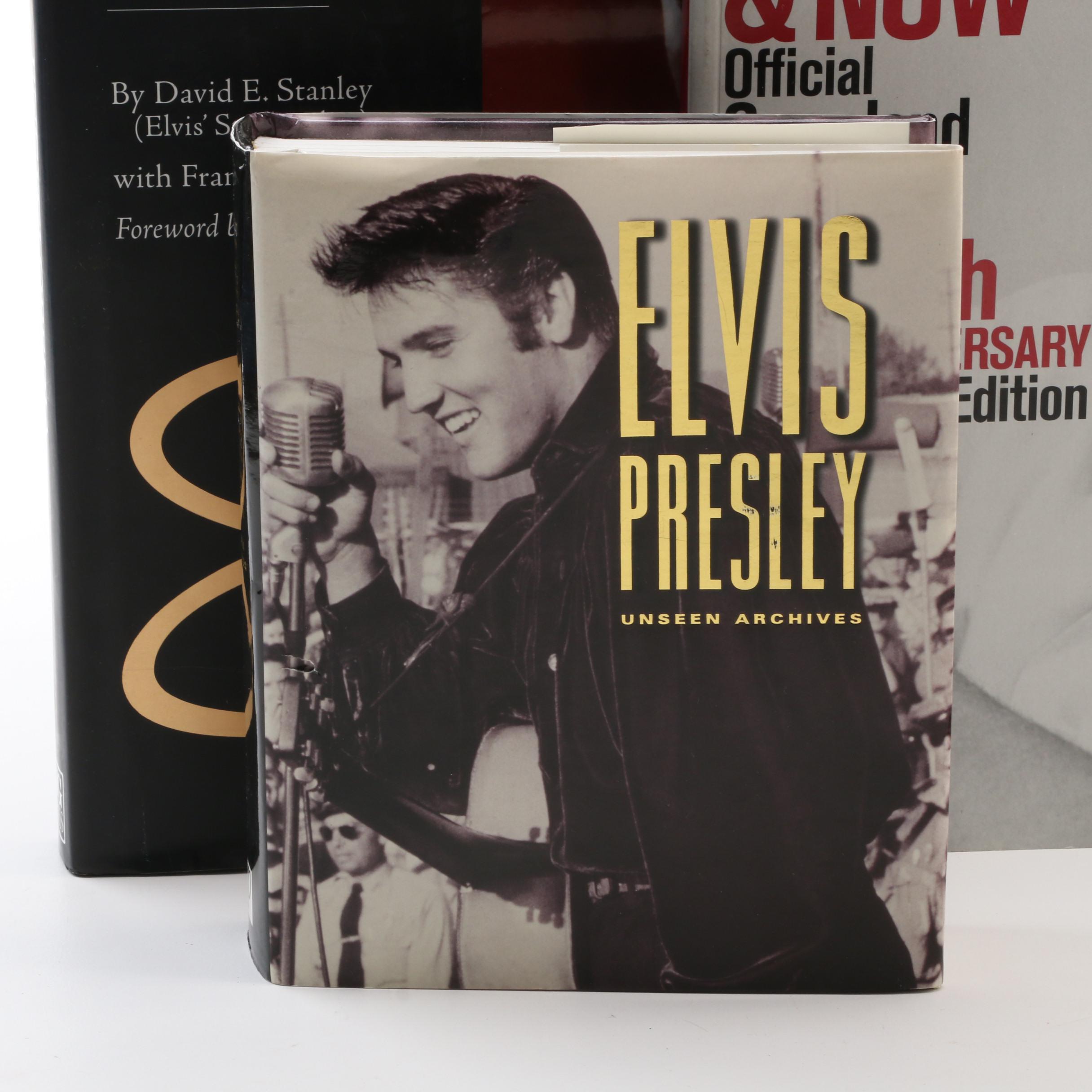 Elvis Presley Books, Trading Cards, and Other Memoribilia