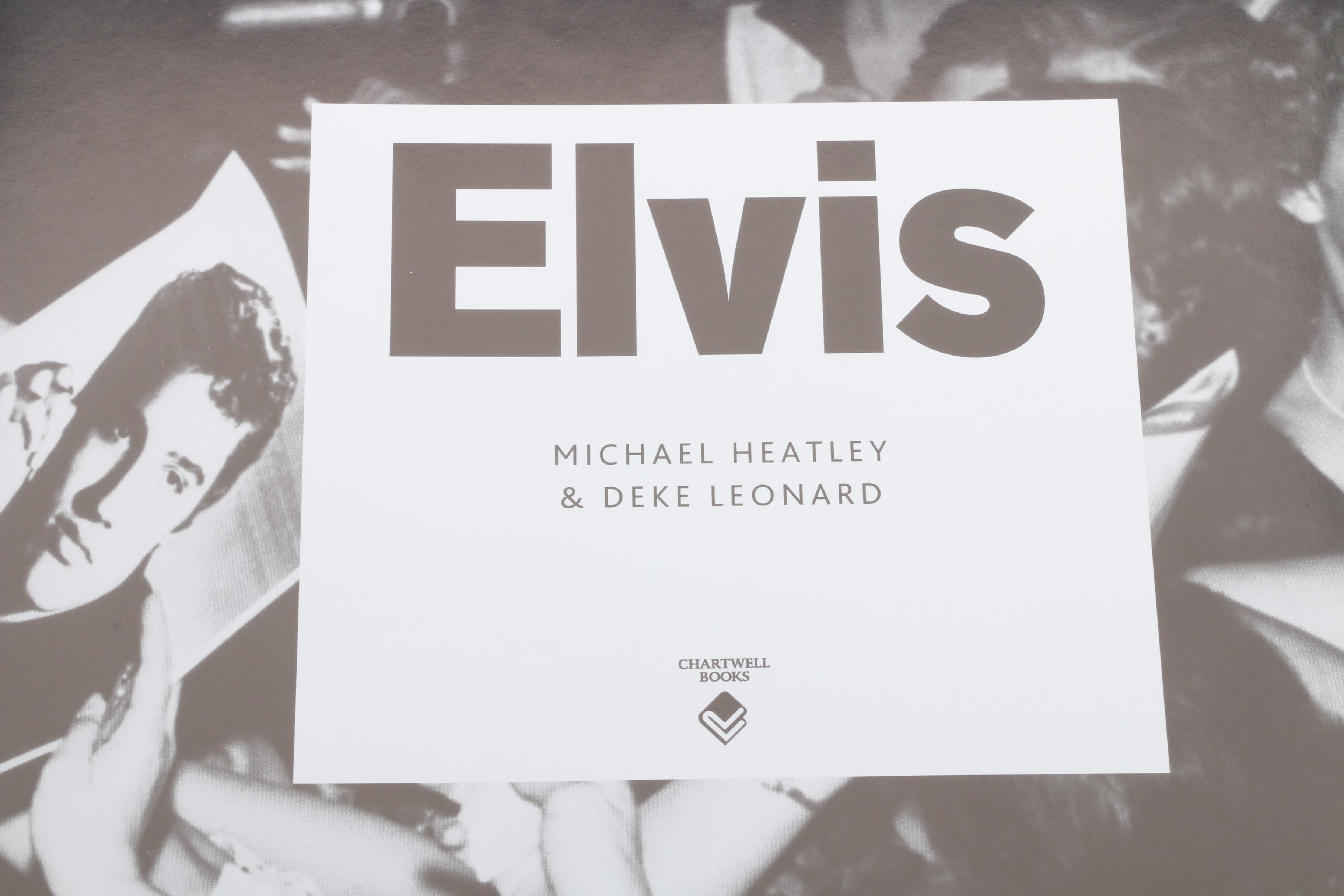 Elvis Presley Books, Trading Cards, and Other Memoribilia
