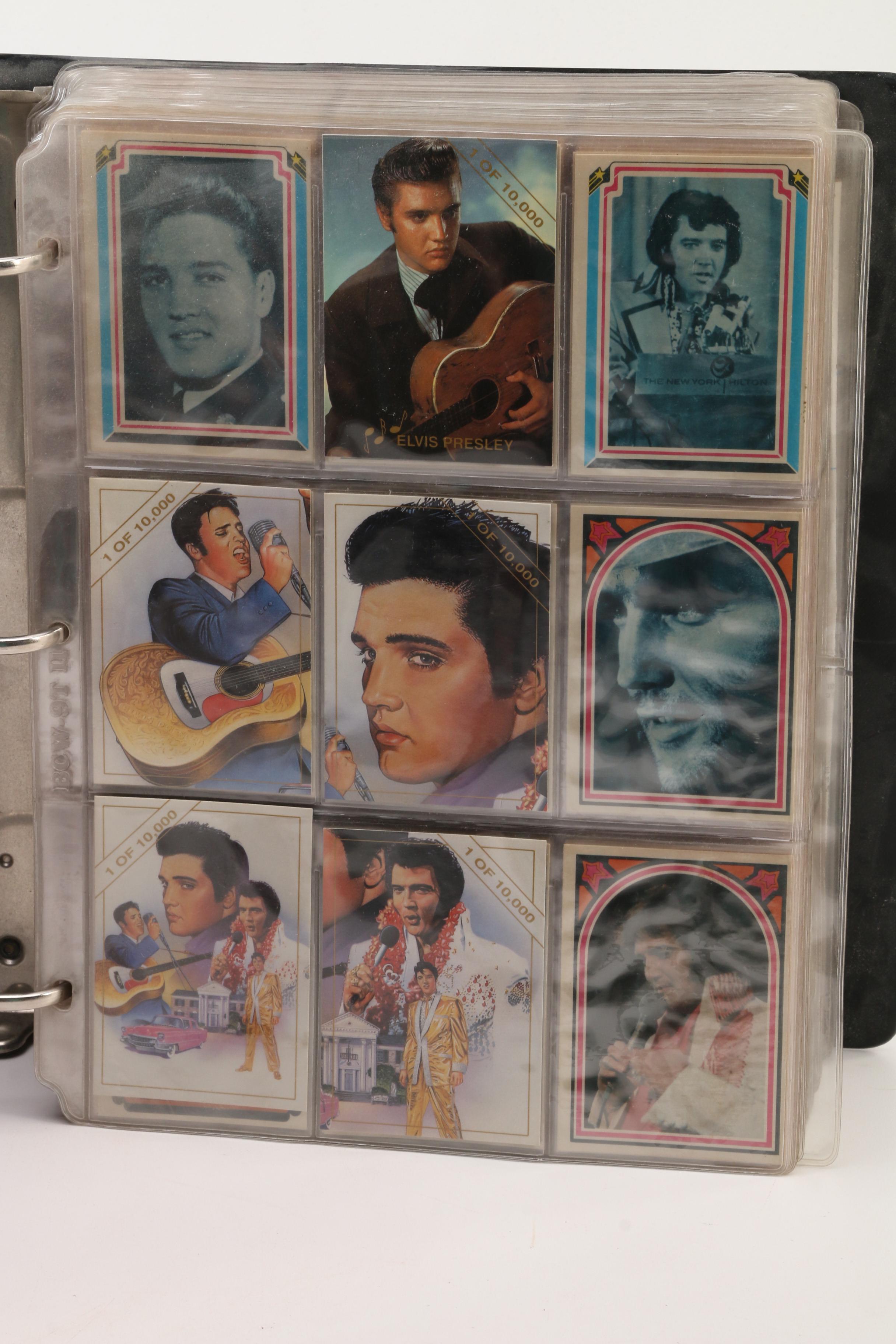 Elvis Presley Books, Trading Cards, and Other Memoribilia