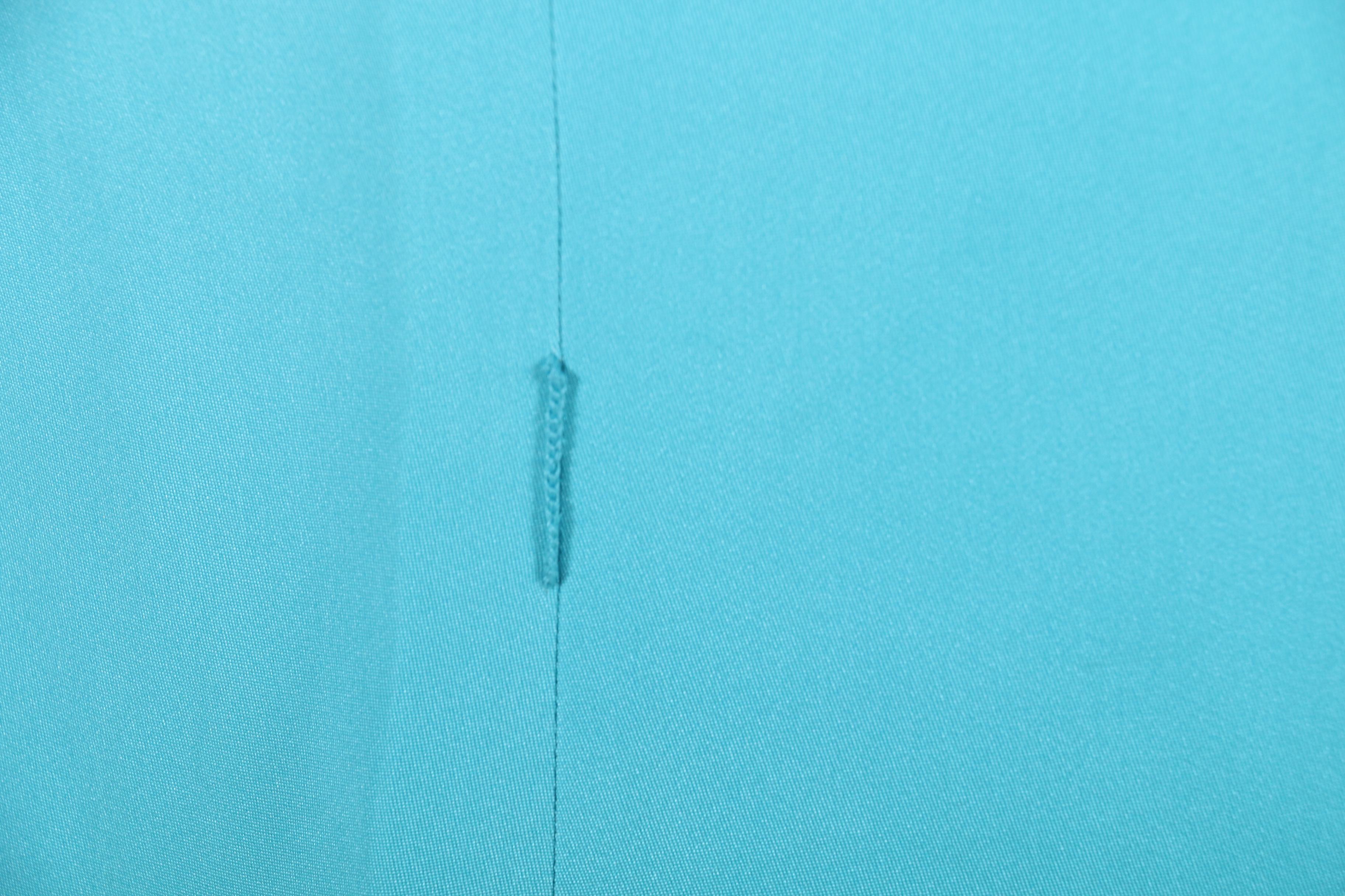 Prada Silk Shift Dress in Turquoise