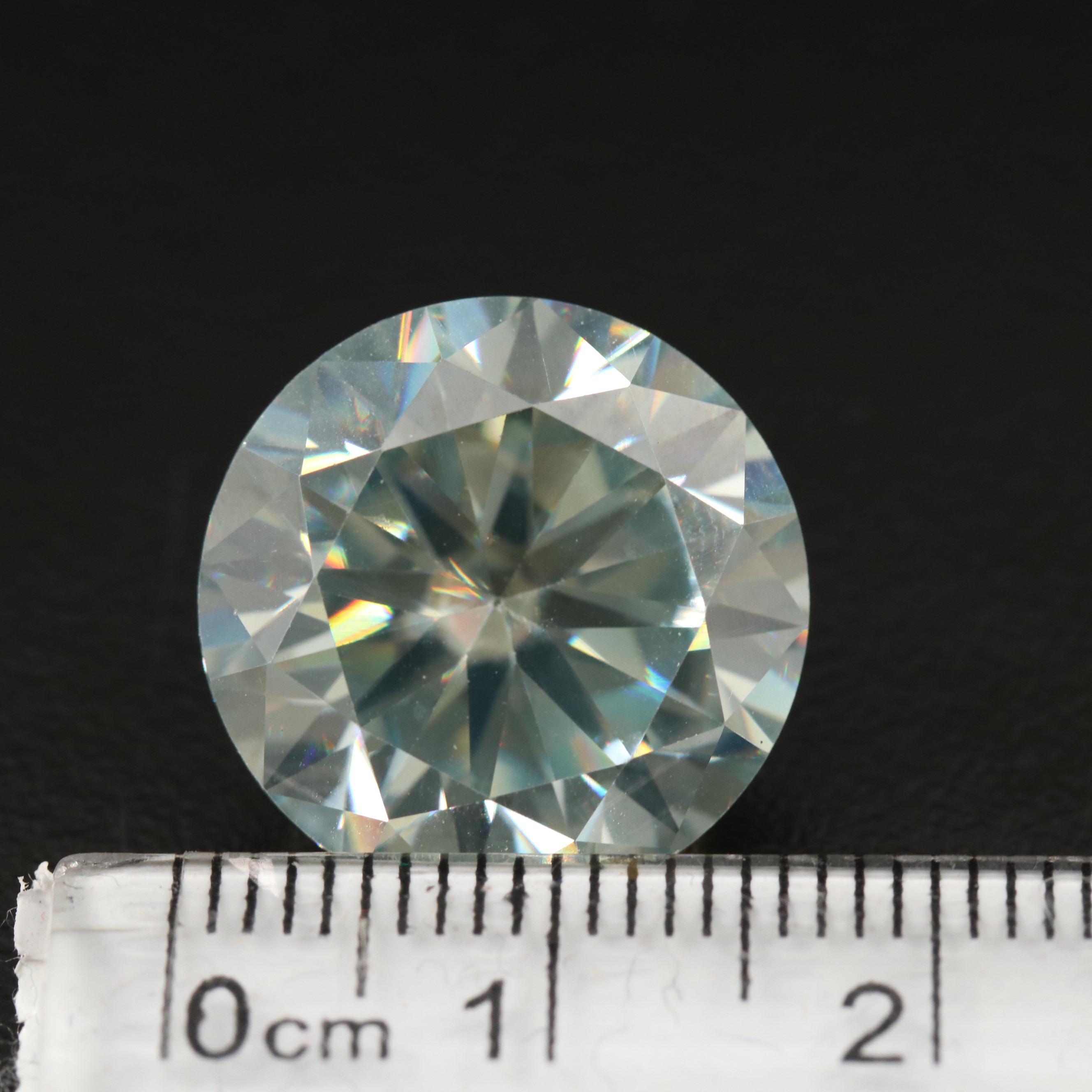 Loose Round Brilliant Cut Laboratory Grown Moissanite