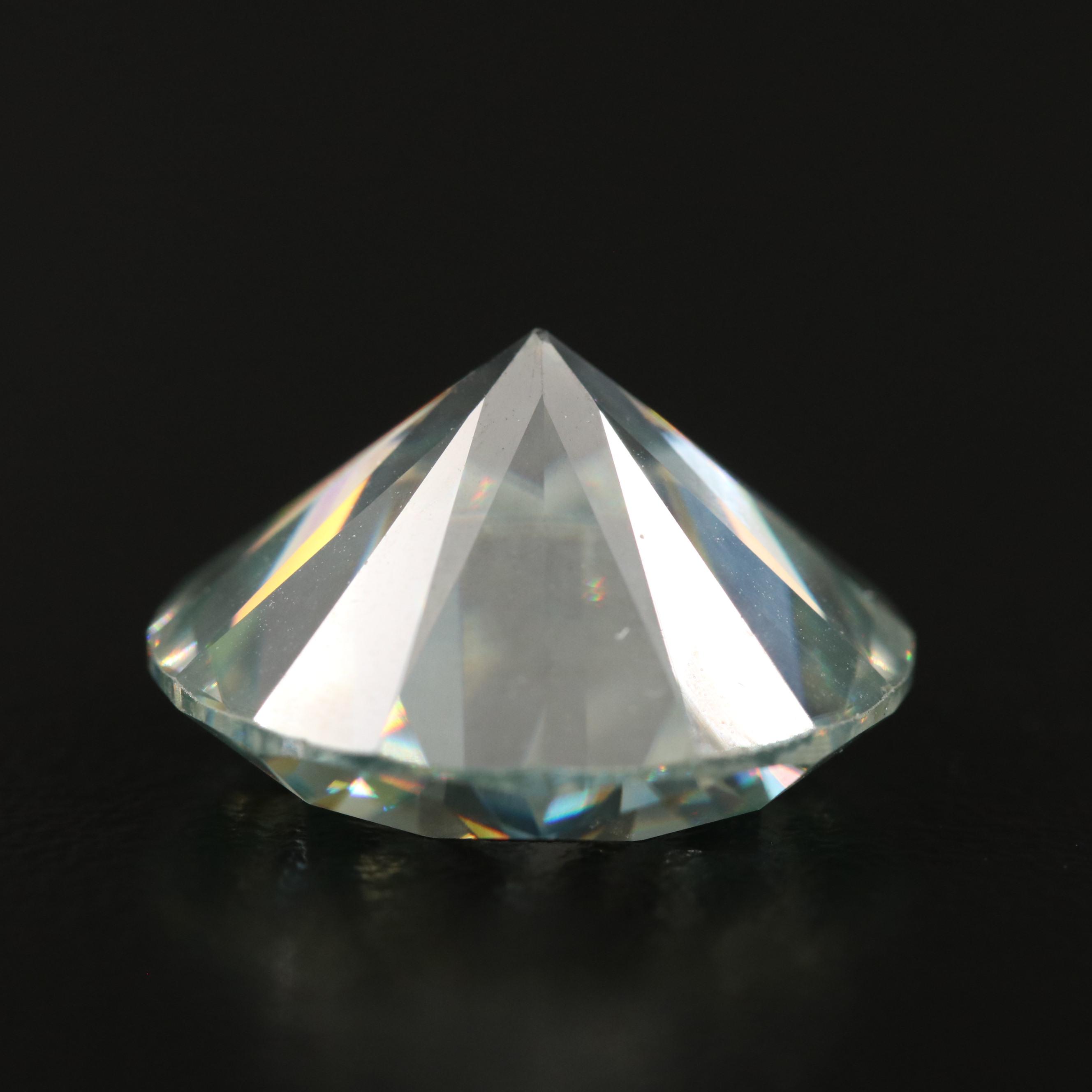 Loose Round Brilliant Cut Laboratory Grown Moissanite