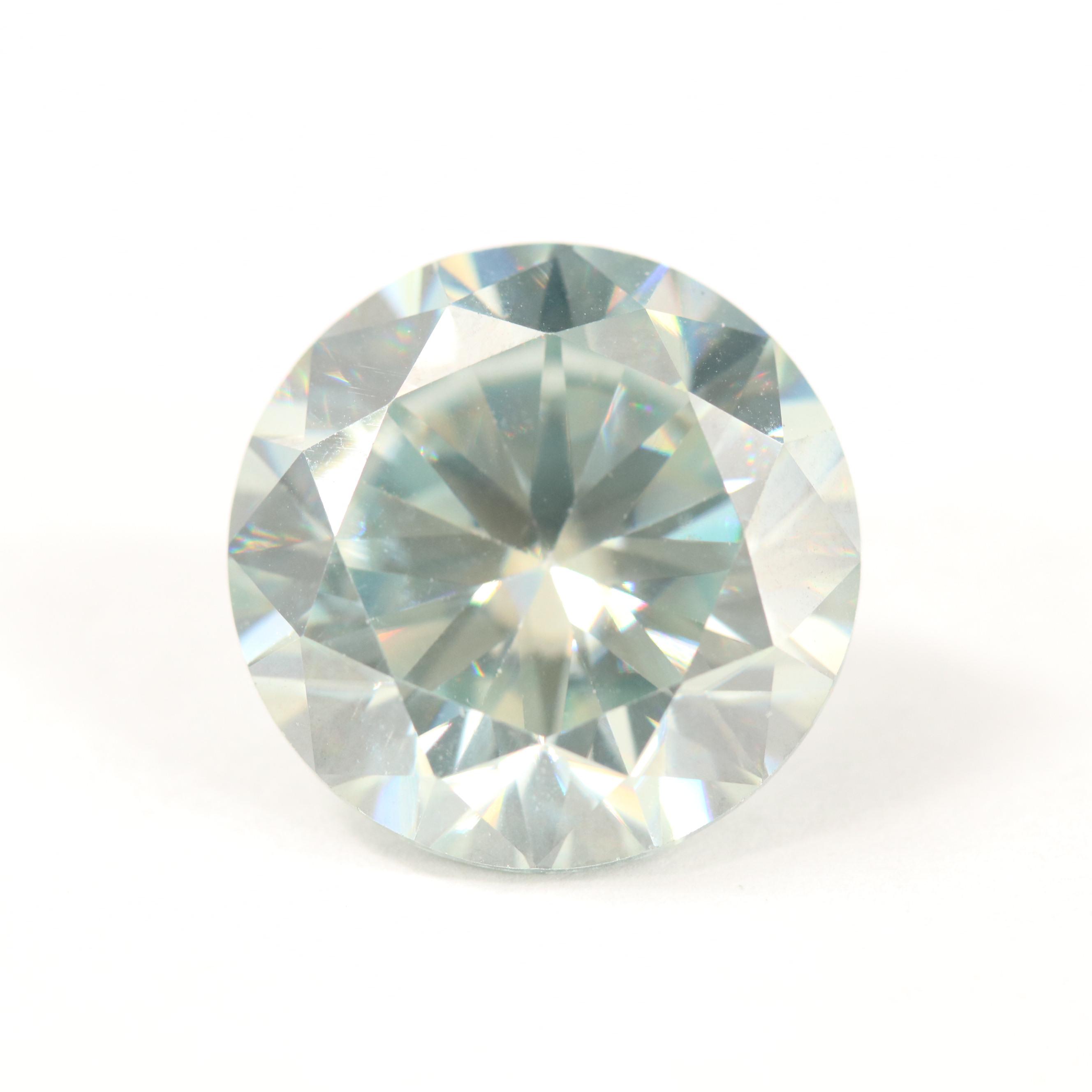 Loose Round Brilliant Cut Laboratory Grown Moissanite