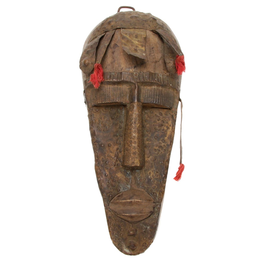 Bamana-Marka Style Hand-Carved Wood Mask, Mali