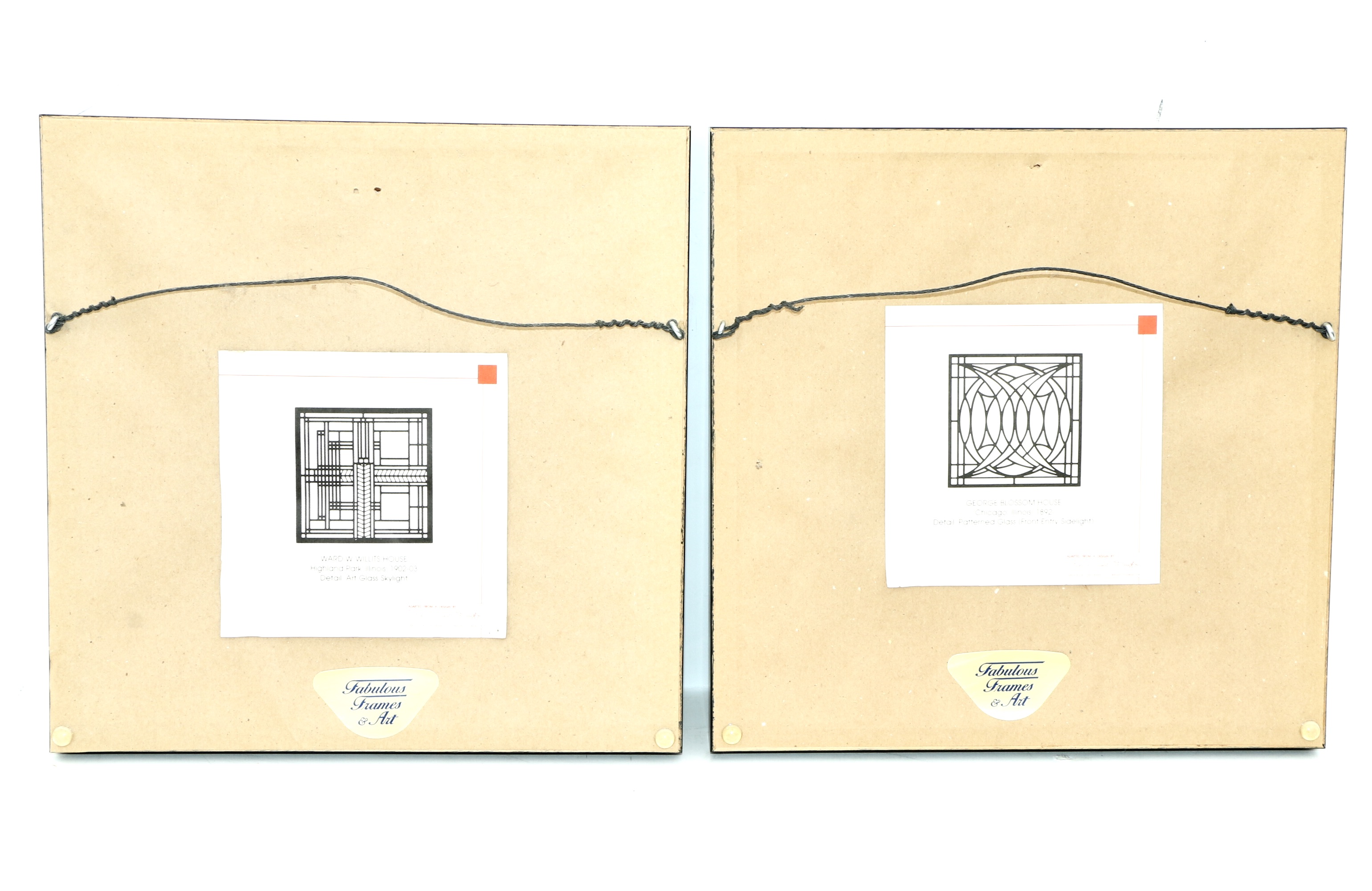 Frank Lloyd Wright Foundation Laser Cut Wooden Wall Panels