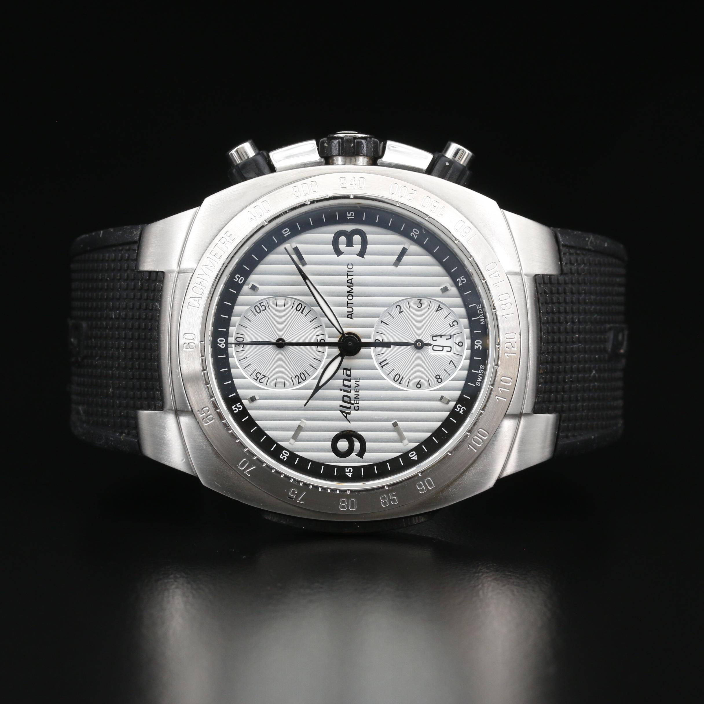 Alpina Avalanche Chronograph Stainless Steel Automatic Watch