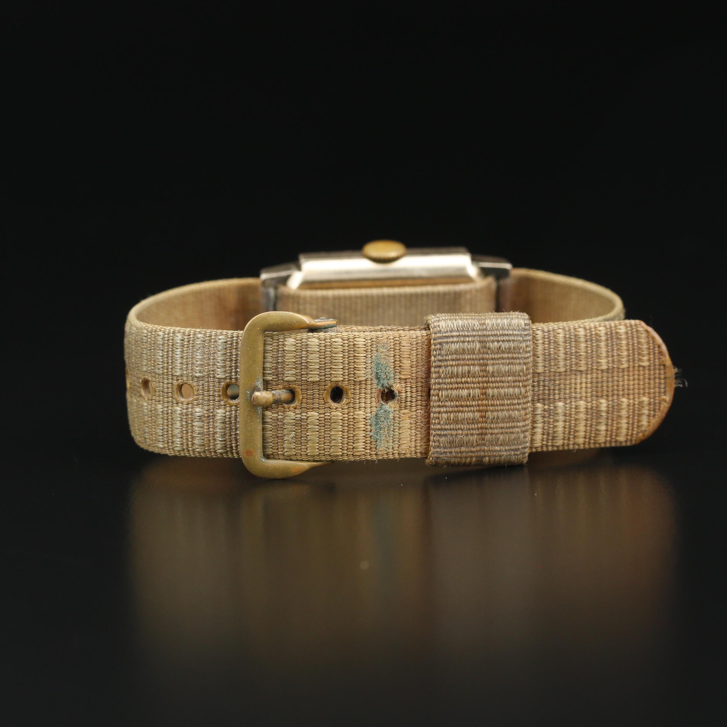 1946 Elgin "Deluxe" 10K Gold Filled Stem Wind Watch