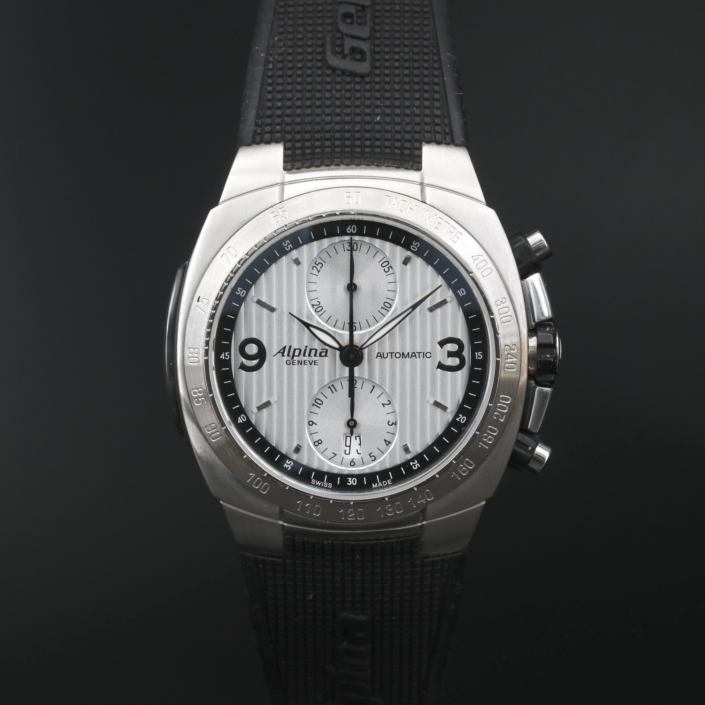 Alpina Avalanche Chronograph Stainless Steel Automatic Watch