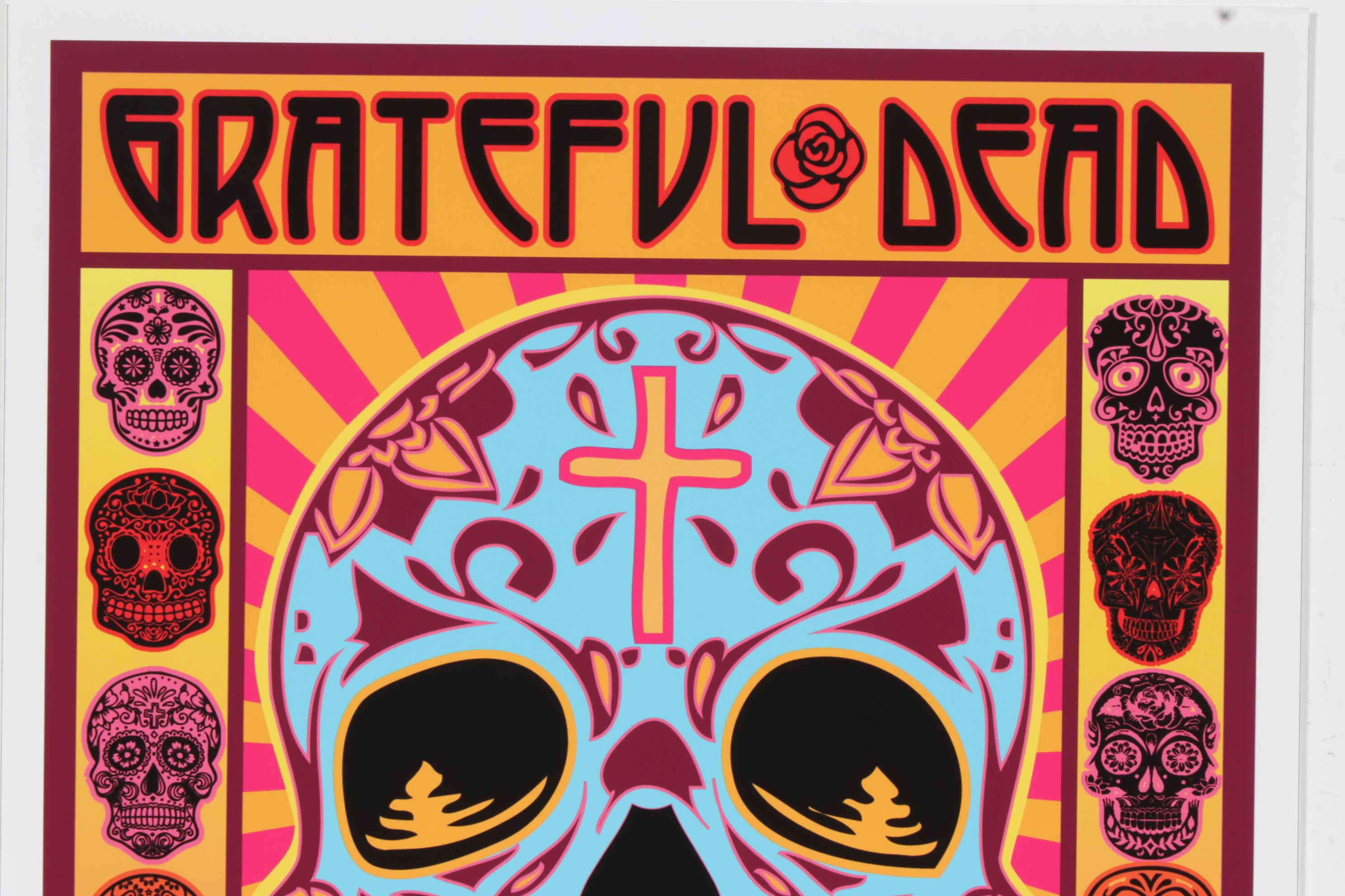 David Edward Byrd Giclée "The Grateful Dead 50th Year Concerts, 1965 - 2015"