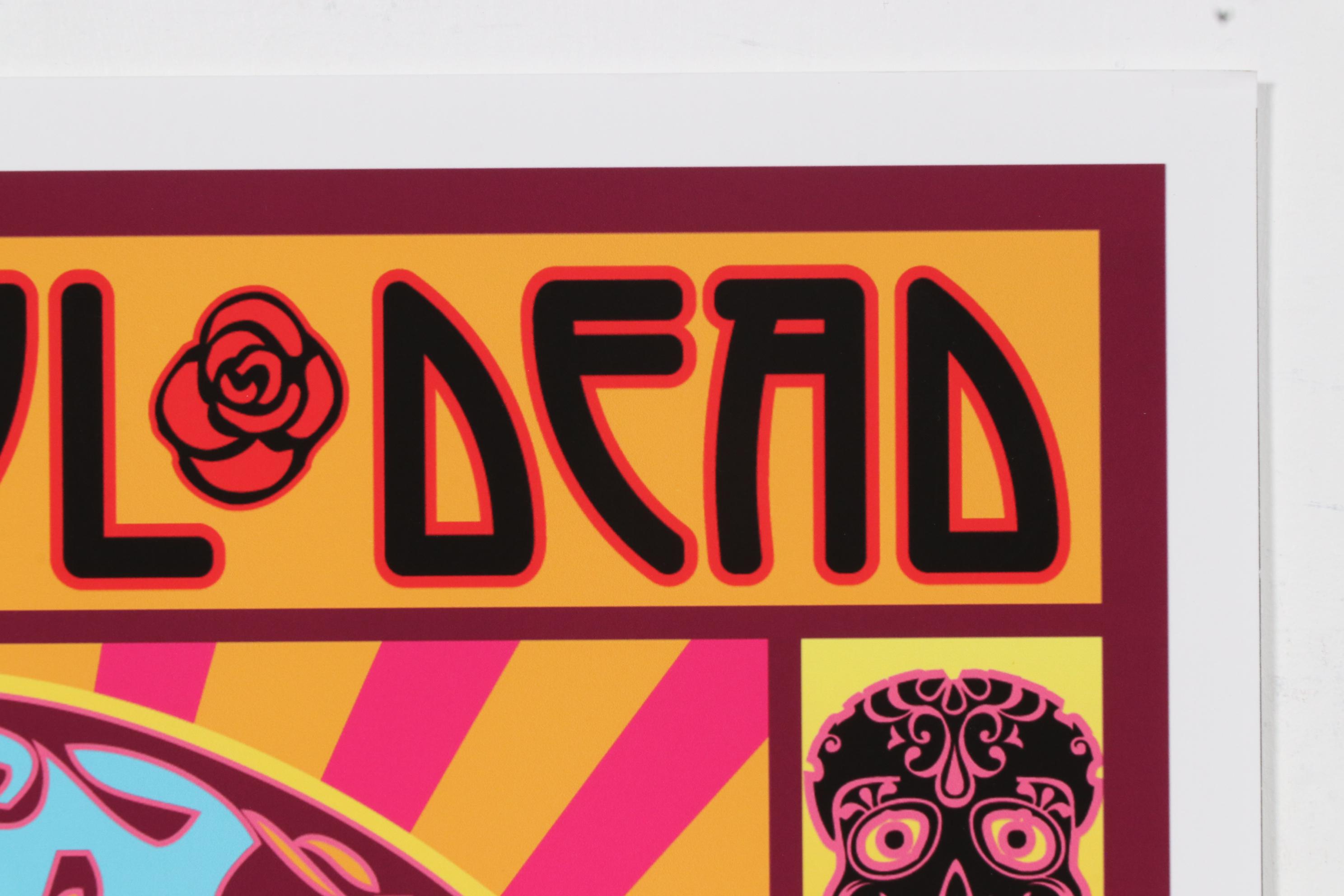 David Edward Byrd Giclée "The Grateful Dead 50th Year Concerts, 1965 - 2015"