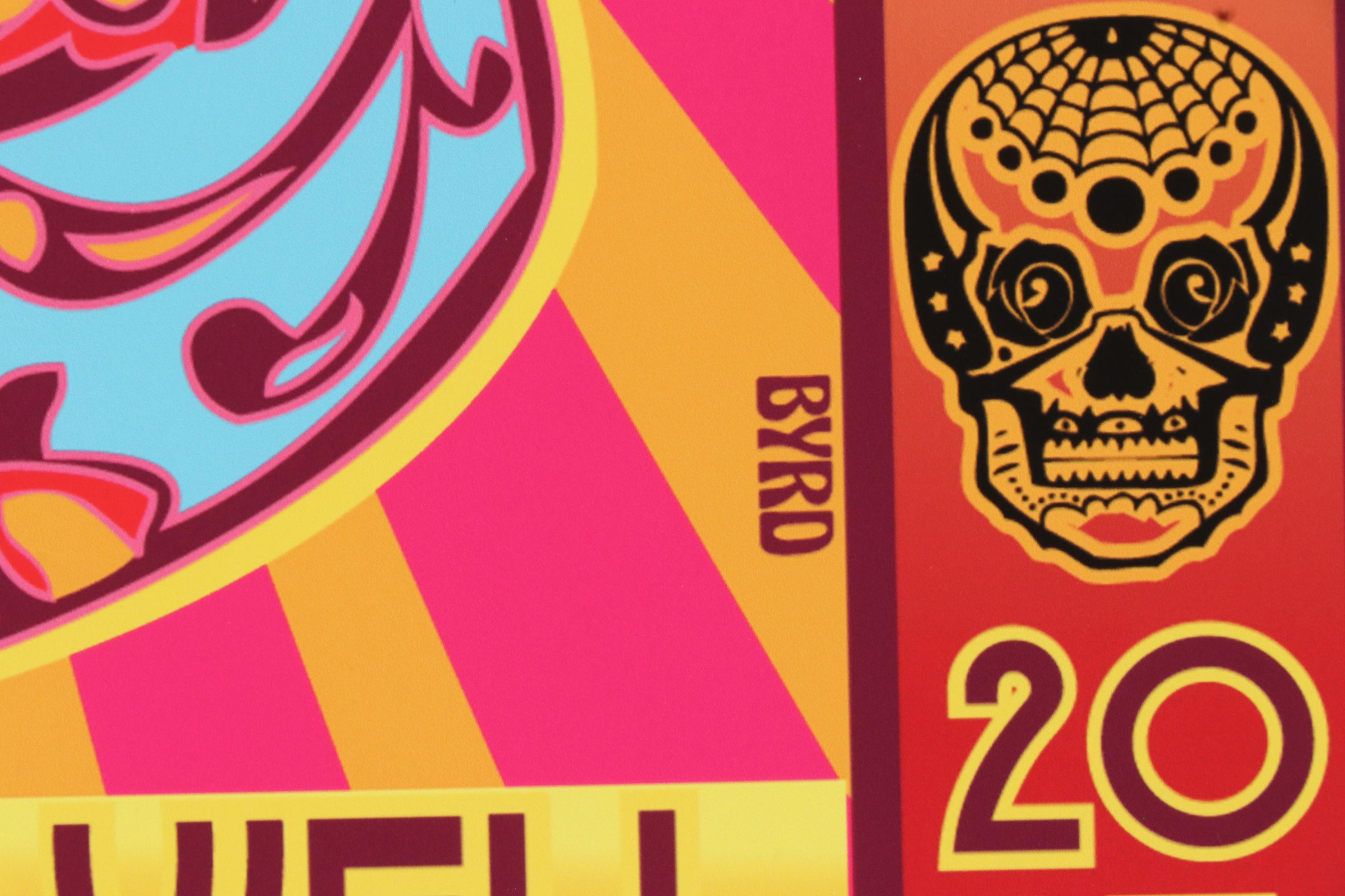 David Edward Byrd Giclée "The Grateful Dead 50th Year Concerts, 1965 - 2015"