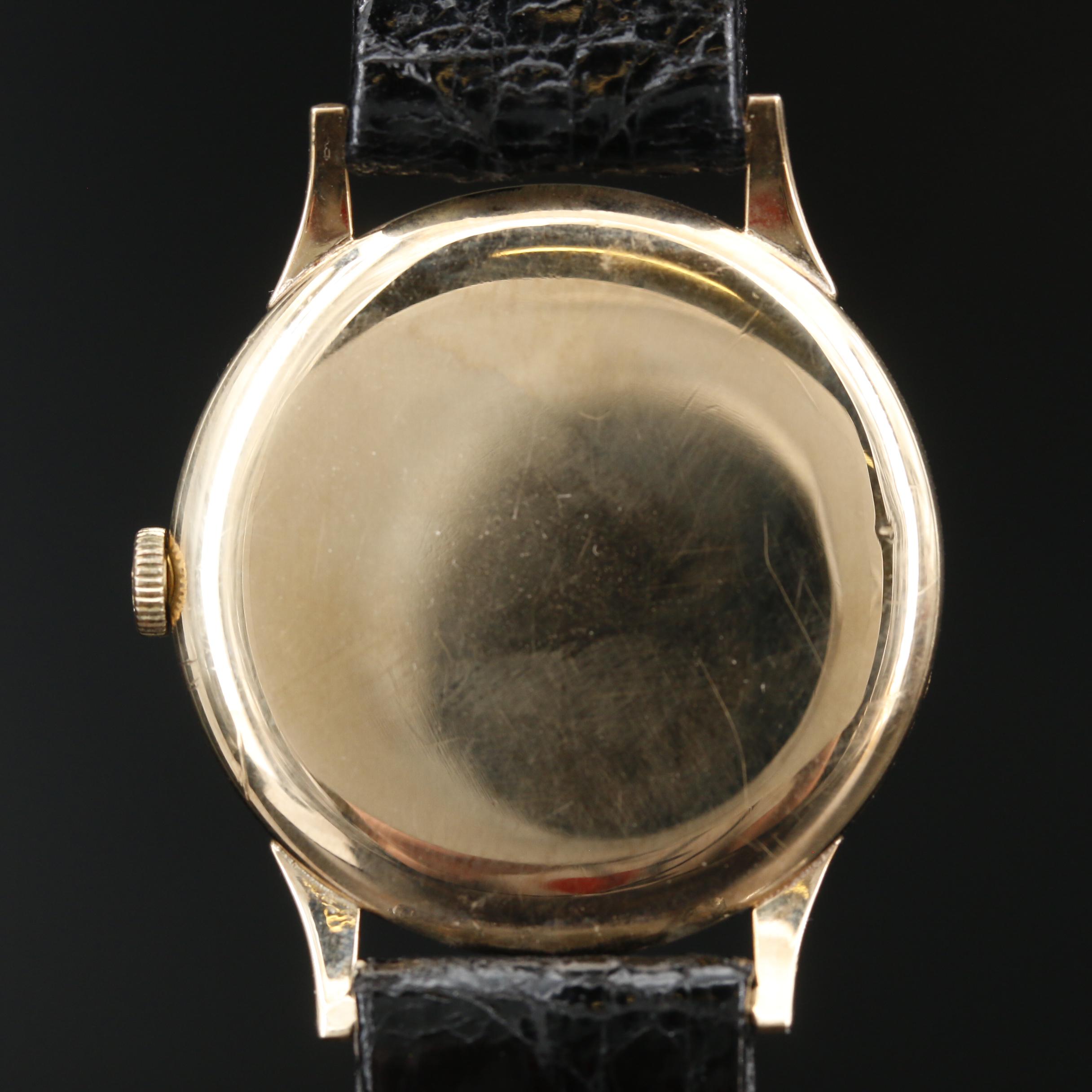 1968 Tudor 9K Gold Stem Wind Watch