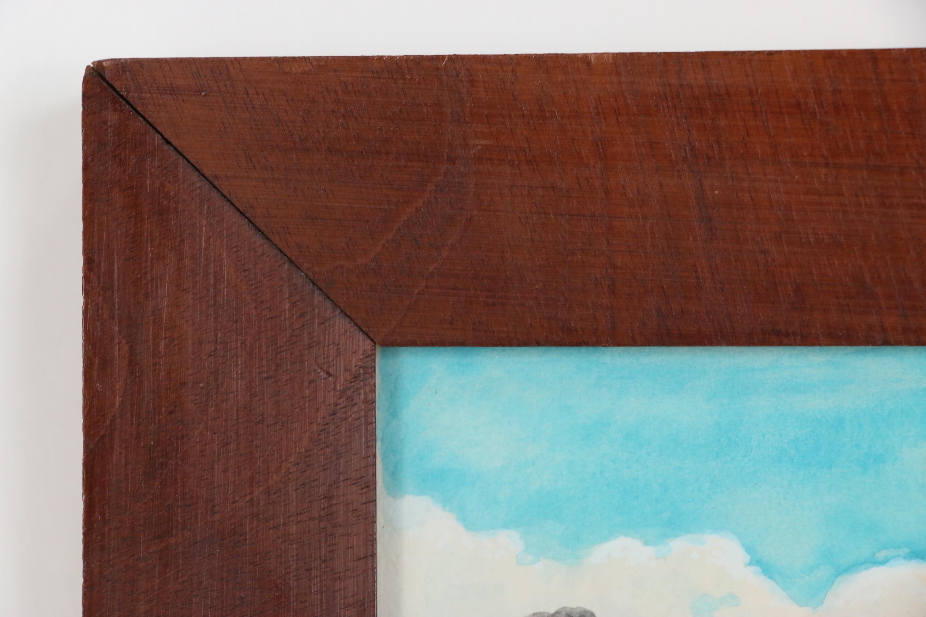 Watercolor Painting of Steamboat "Mary Powell"