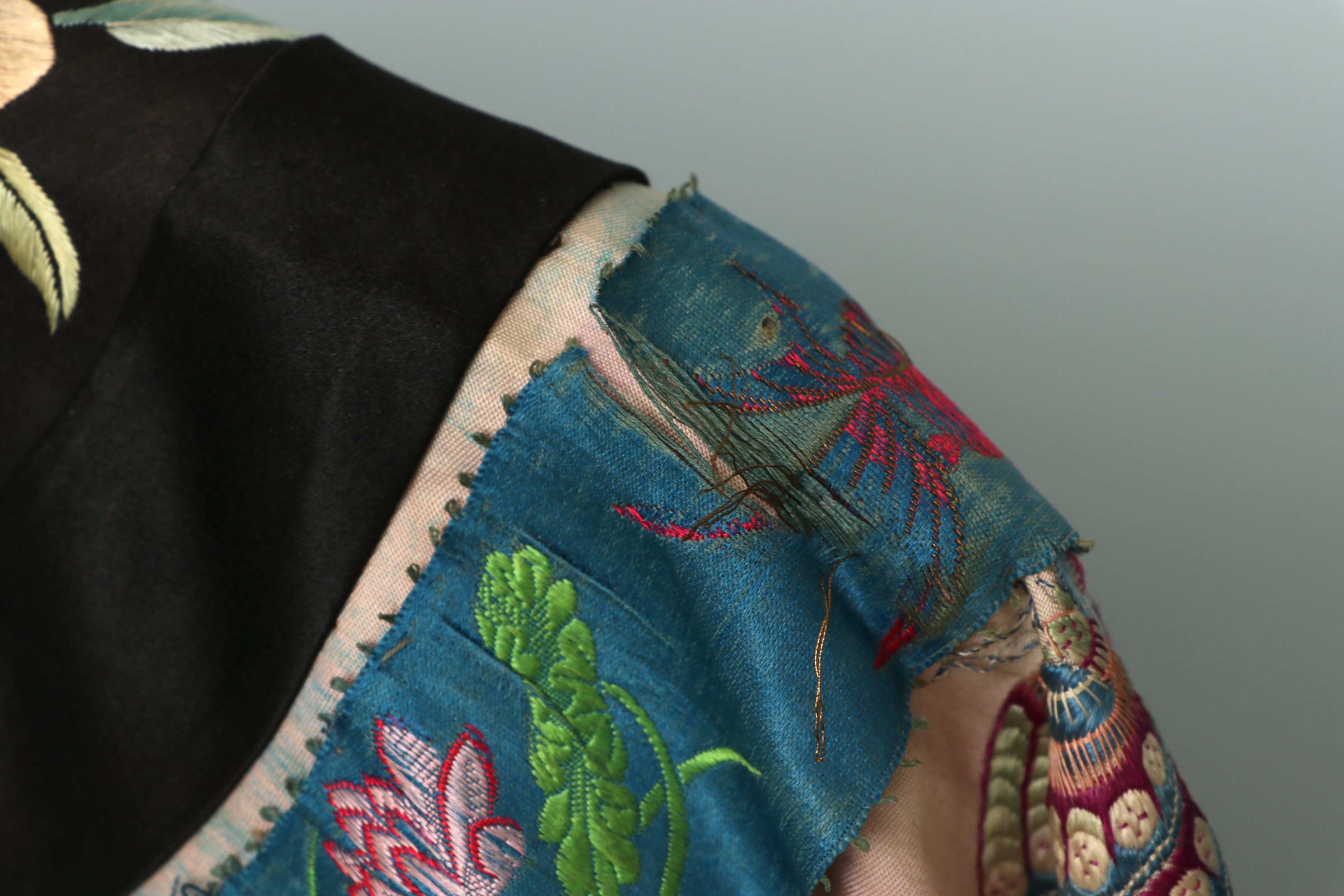 Chinese Hand Embroidered and Brocade Robes, Mid to Late 20th Century