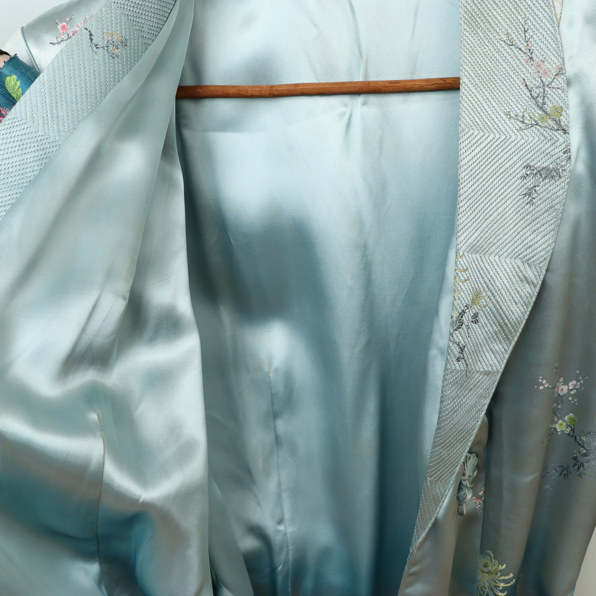 Chinese Hand Embroidered and Brocade Robes, Mid to Late 20th Century