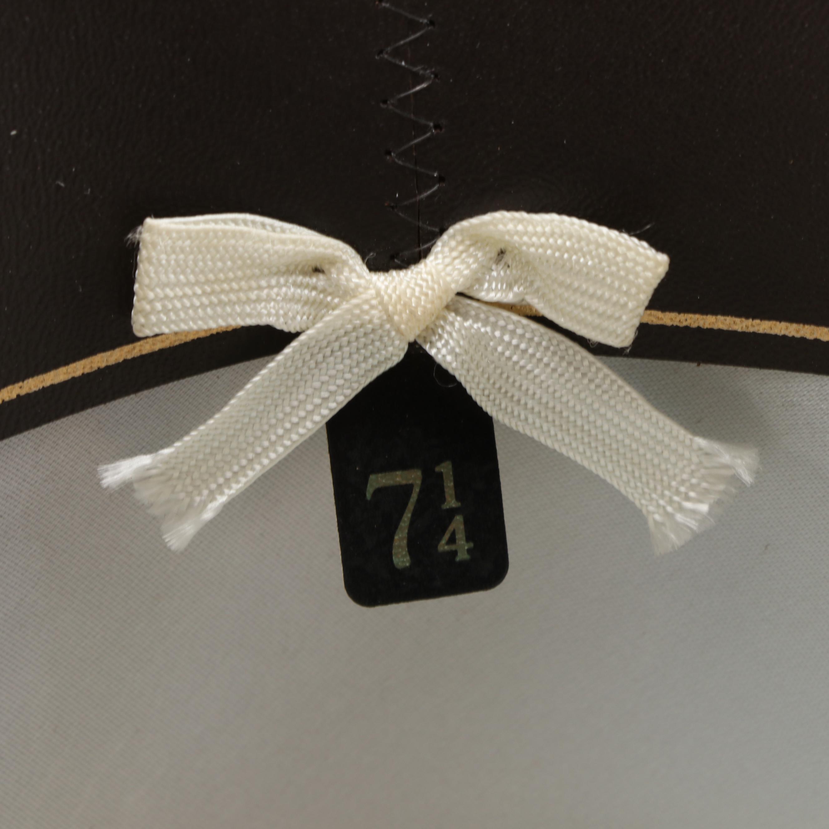 Stetson 4X Beaver Felt Cowboy Hat with Braided Leather Band and Feathers