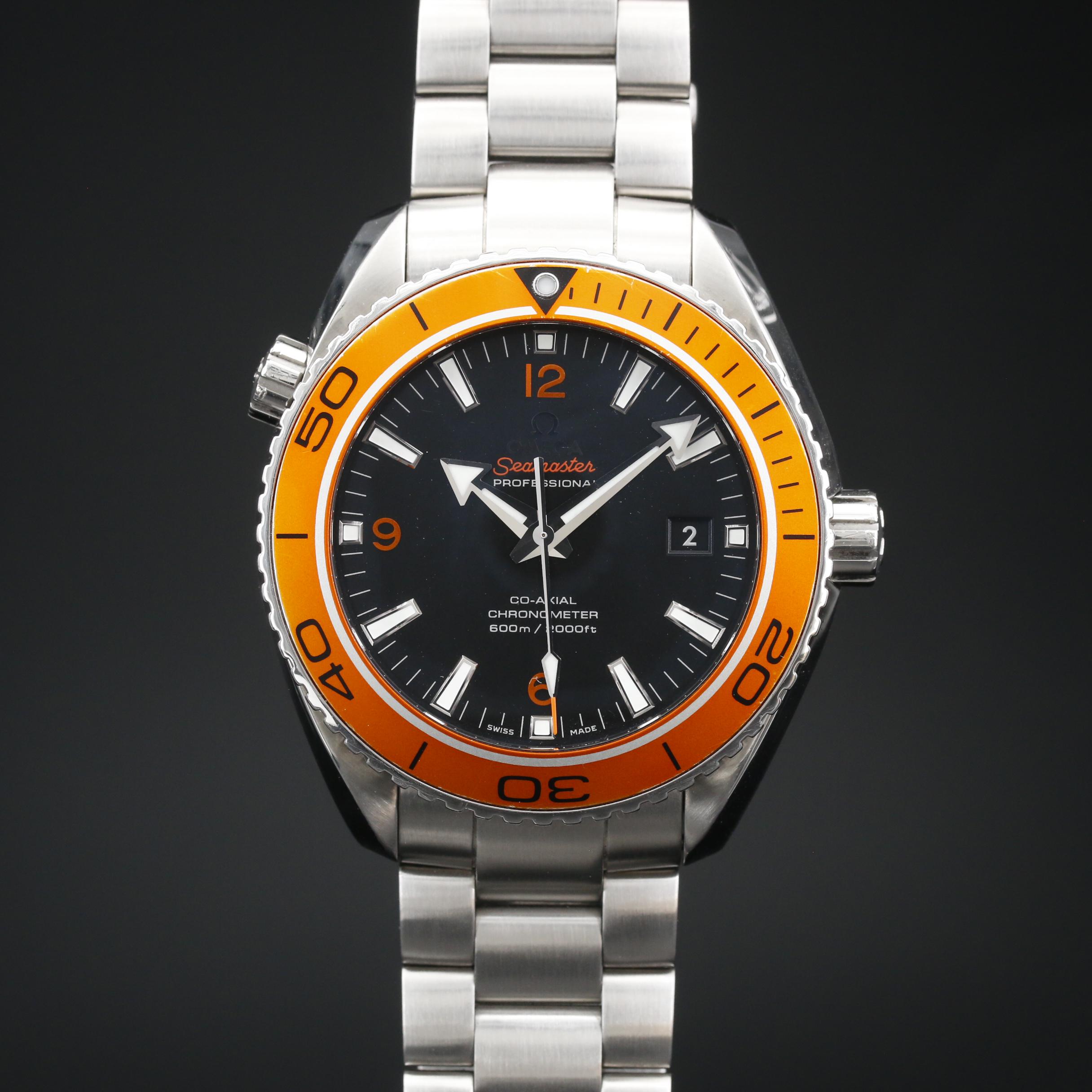 Omega Seamaster Planet Ocean 600M Co-Axial Stainless Steel Watch
