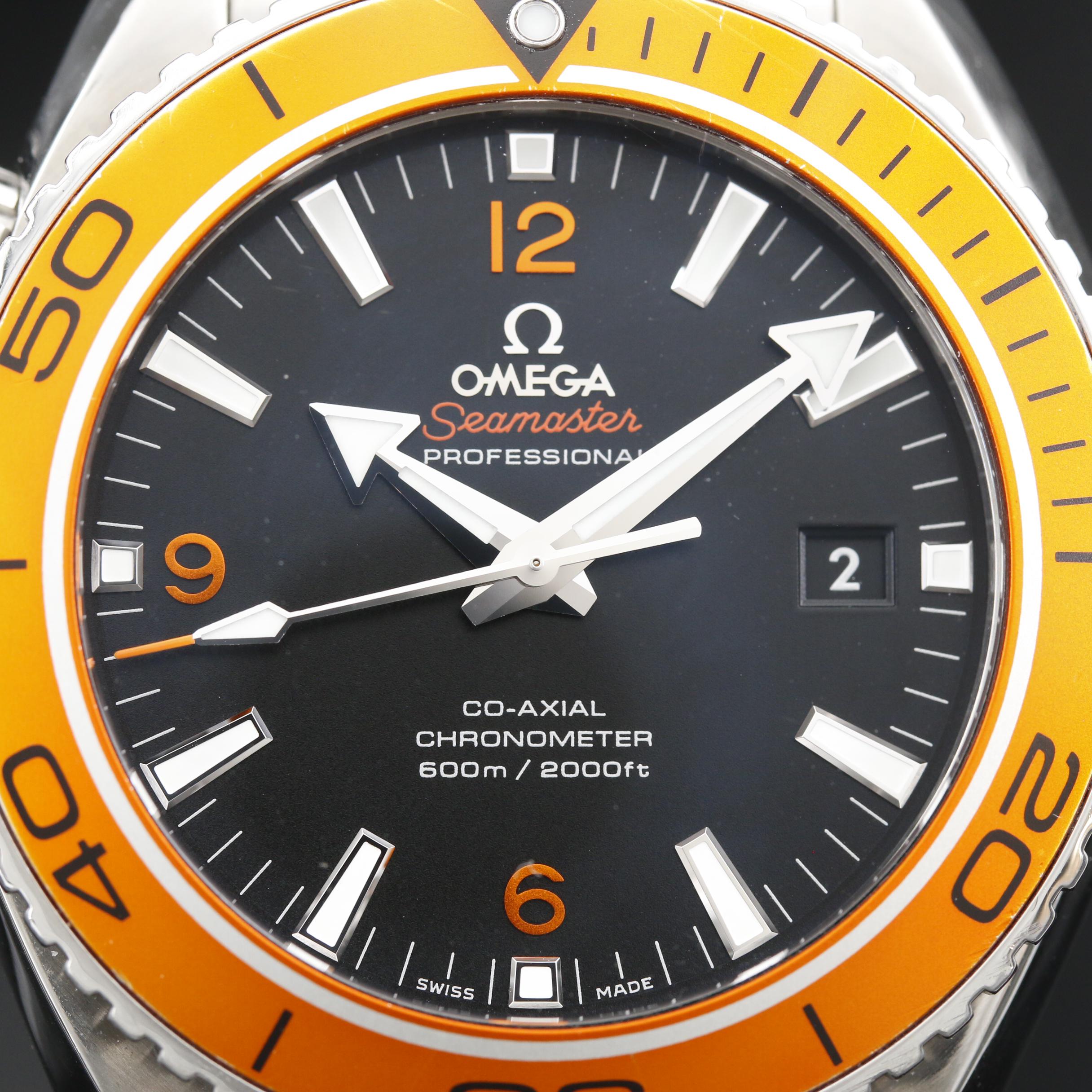 Omega Seamaster Planet Ocean 600M Co-Axial Stainless Steel Watch