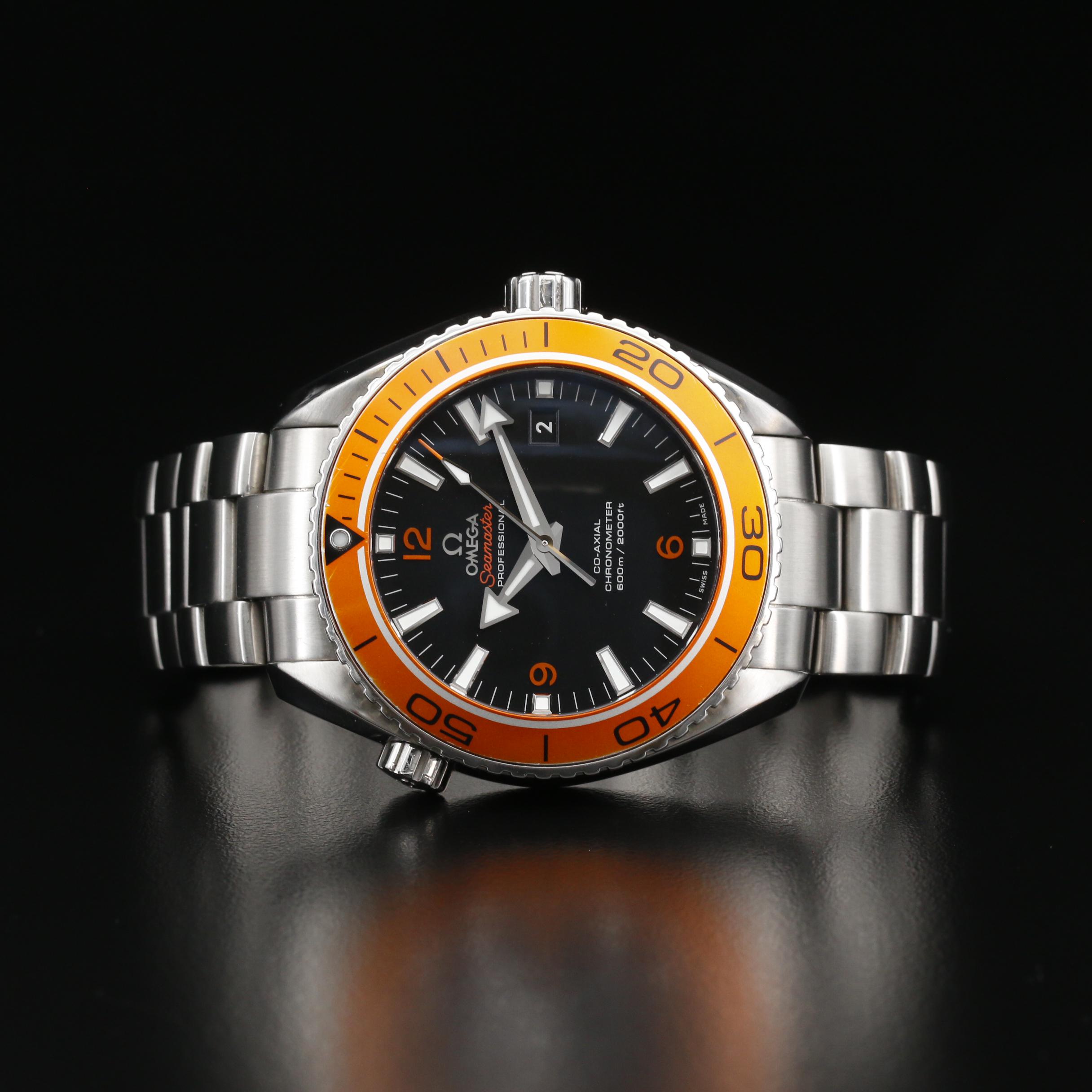 Omega Seamaster Planet Ocean 600M Co-Axial Stainless Steel Watch