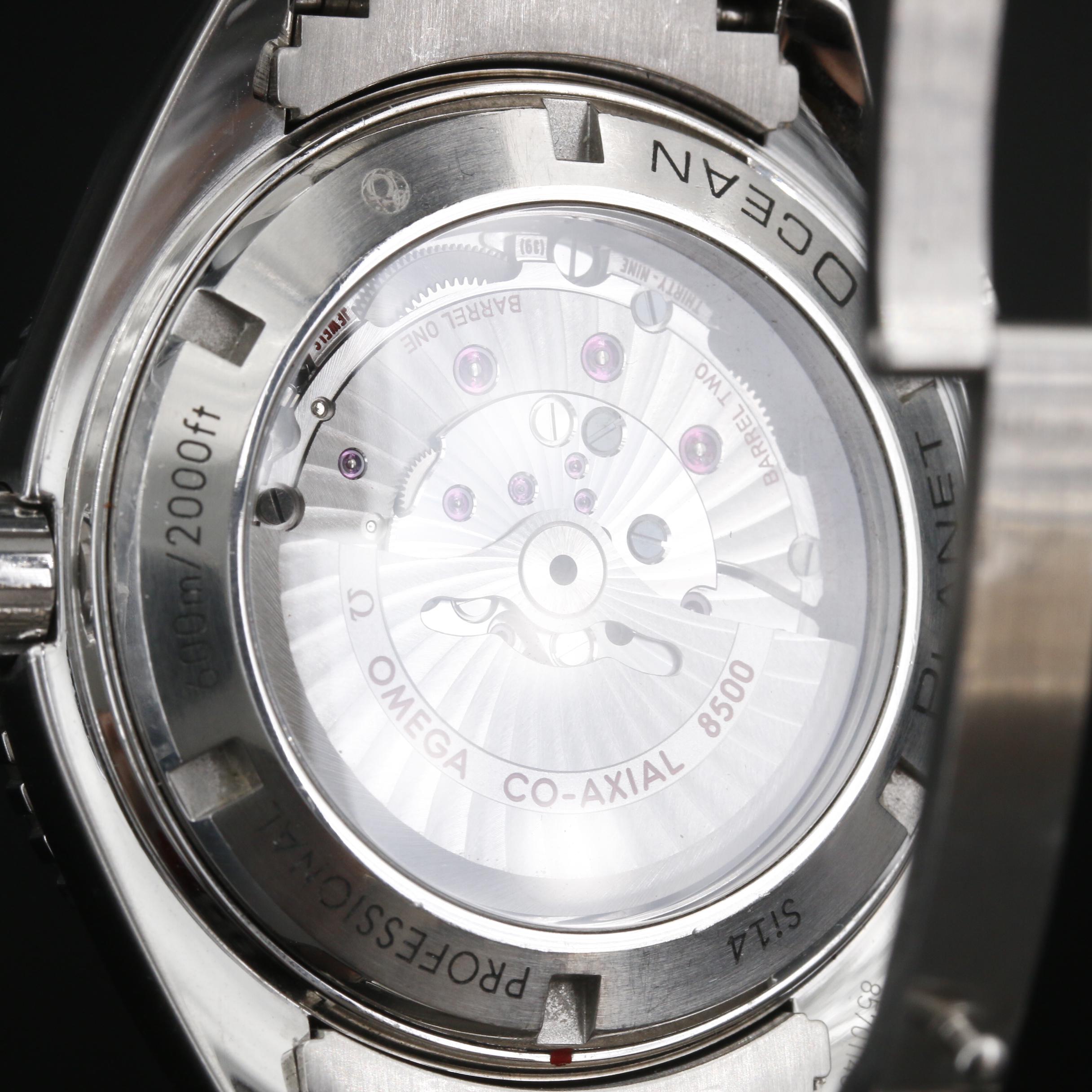 Omega Seamaster Planet Ocean 600M Co-Axial Stainless Steel Watch