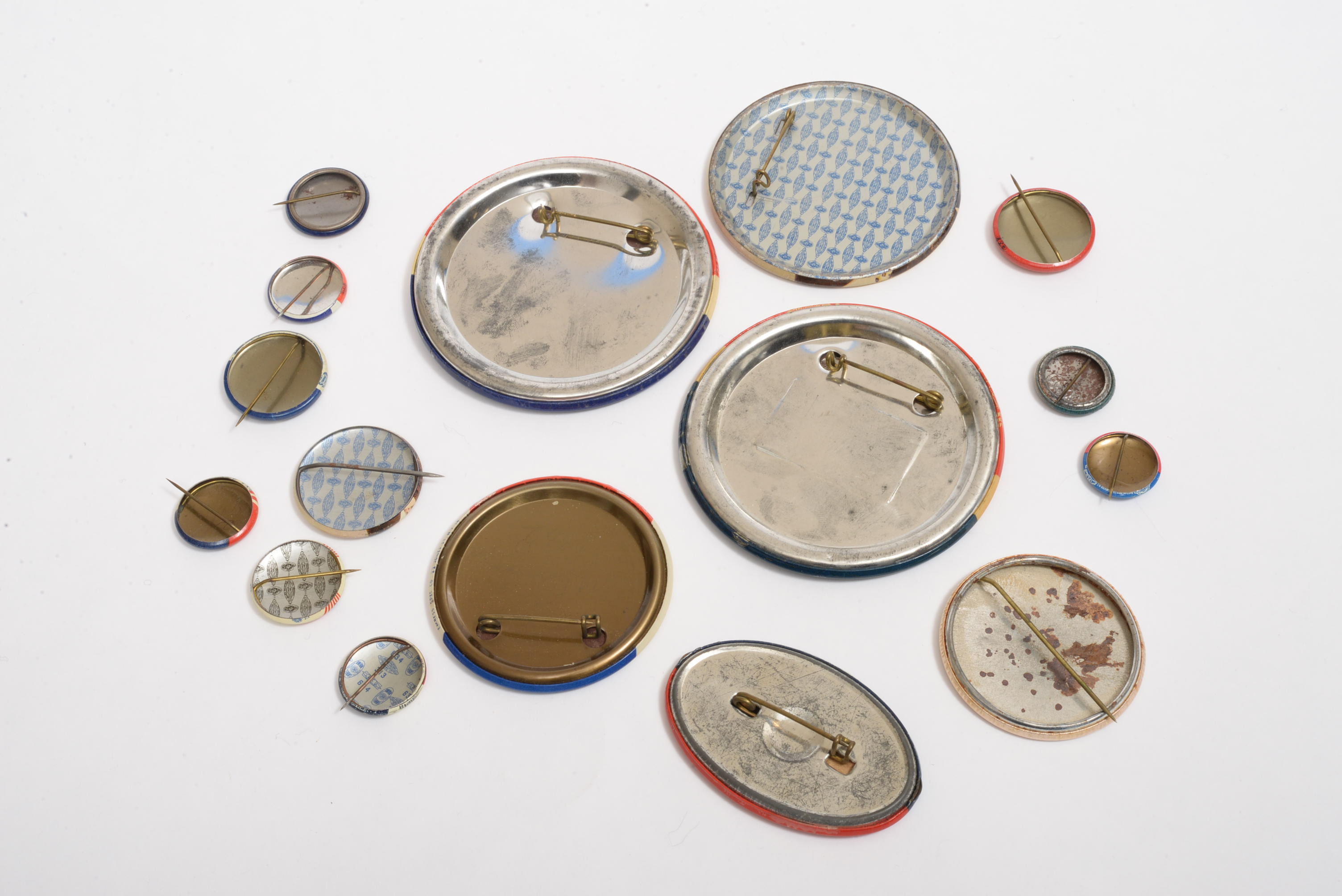 Eisenhower-Nixon Jugate Buttons and Other Campaign Pinbacks