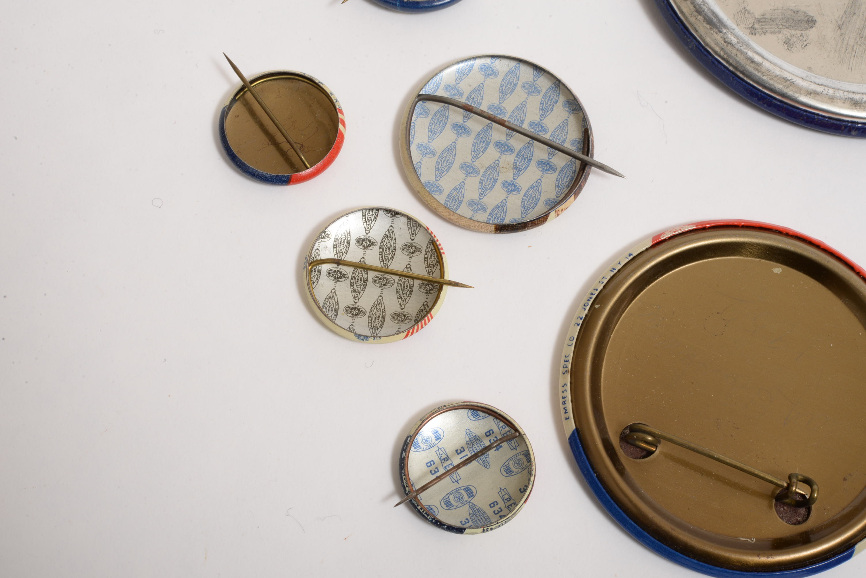 Eisenhower-Nixon Jugate Buttons and Other Campaign Pinbacks