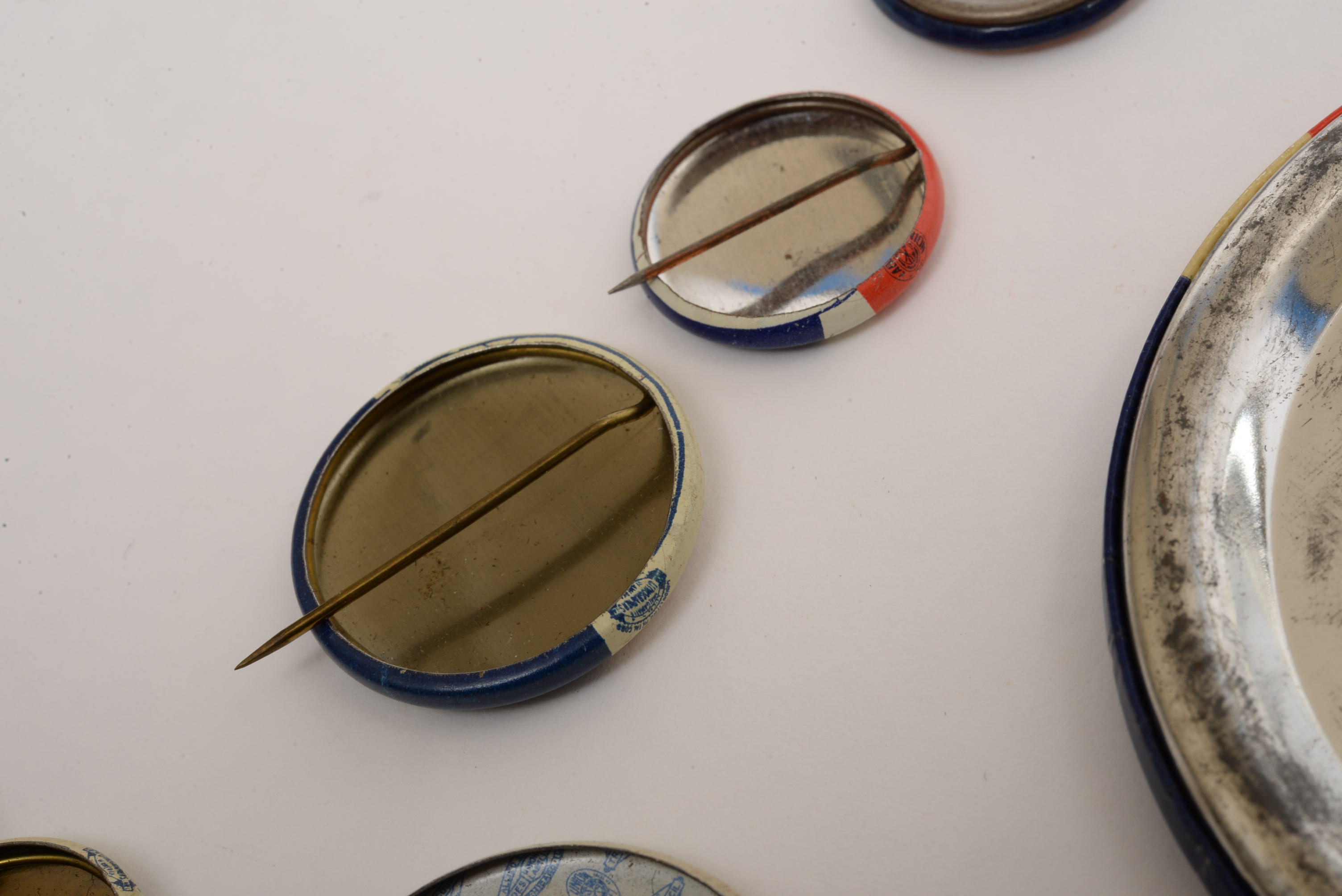 Eisenhower-Nixon Jugate Buttons and Other Campaign Pinbacks