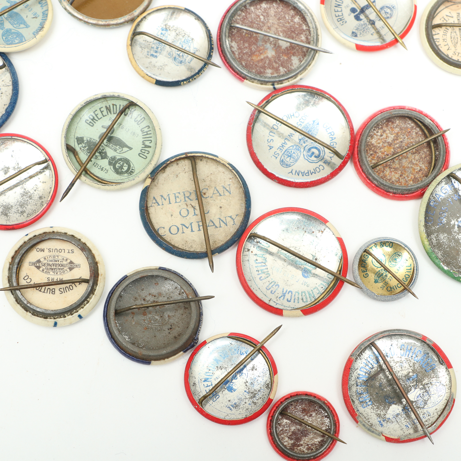 Franklin D. Roosevelt Campaign Era Buttons, Pinbacks and Lapel Tab