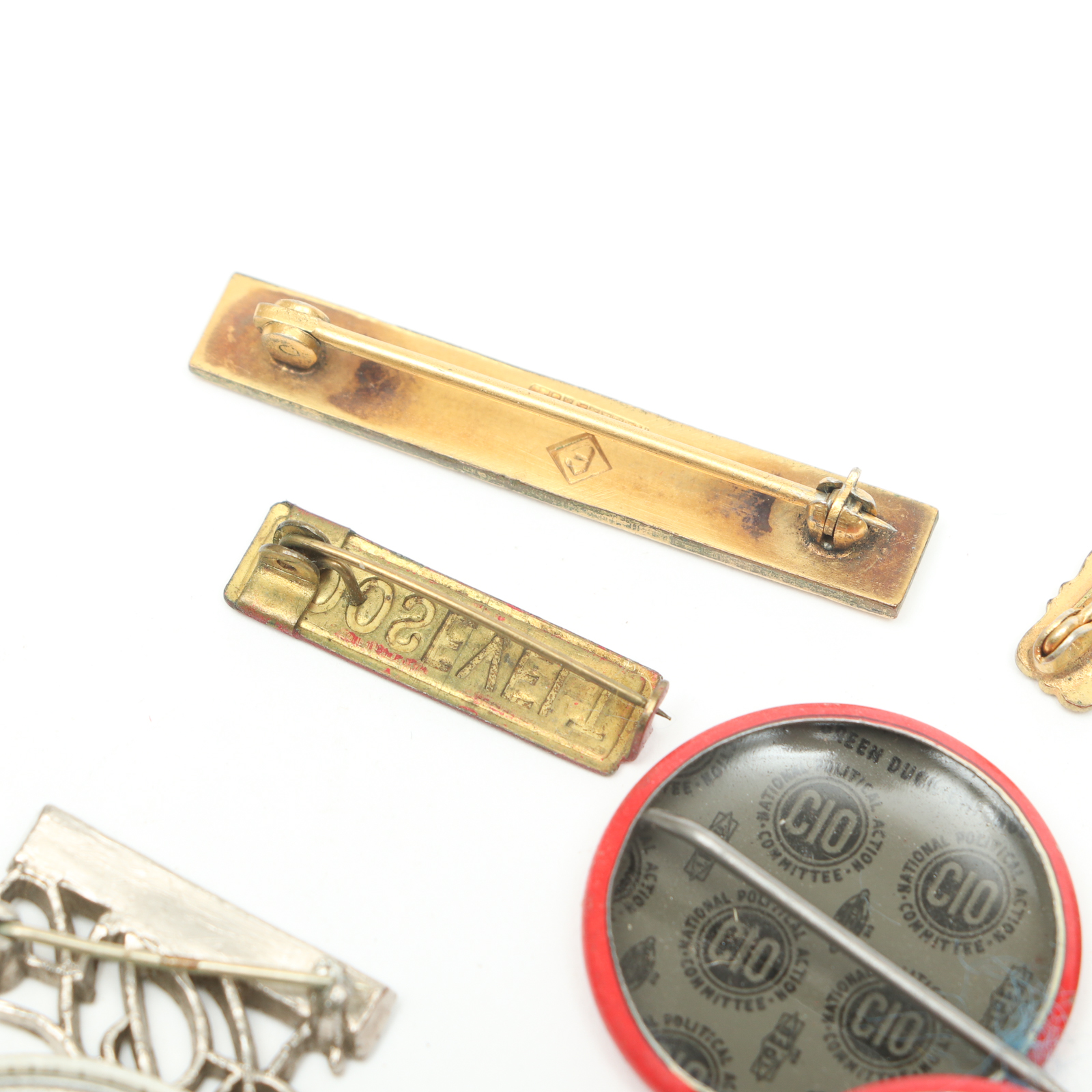 Franklin D. Roosevelt Campaign Era Buttons, Pinbacks and Lapel Tab