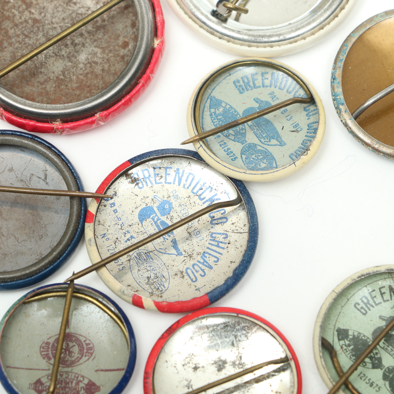 Franklin D. Roosevelt Campaign Era Buttons, Pinbacks and Lapel Tab