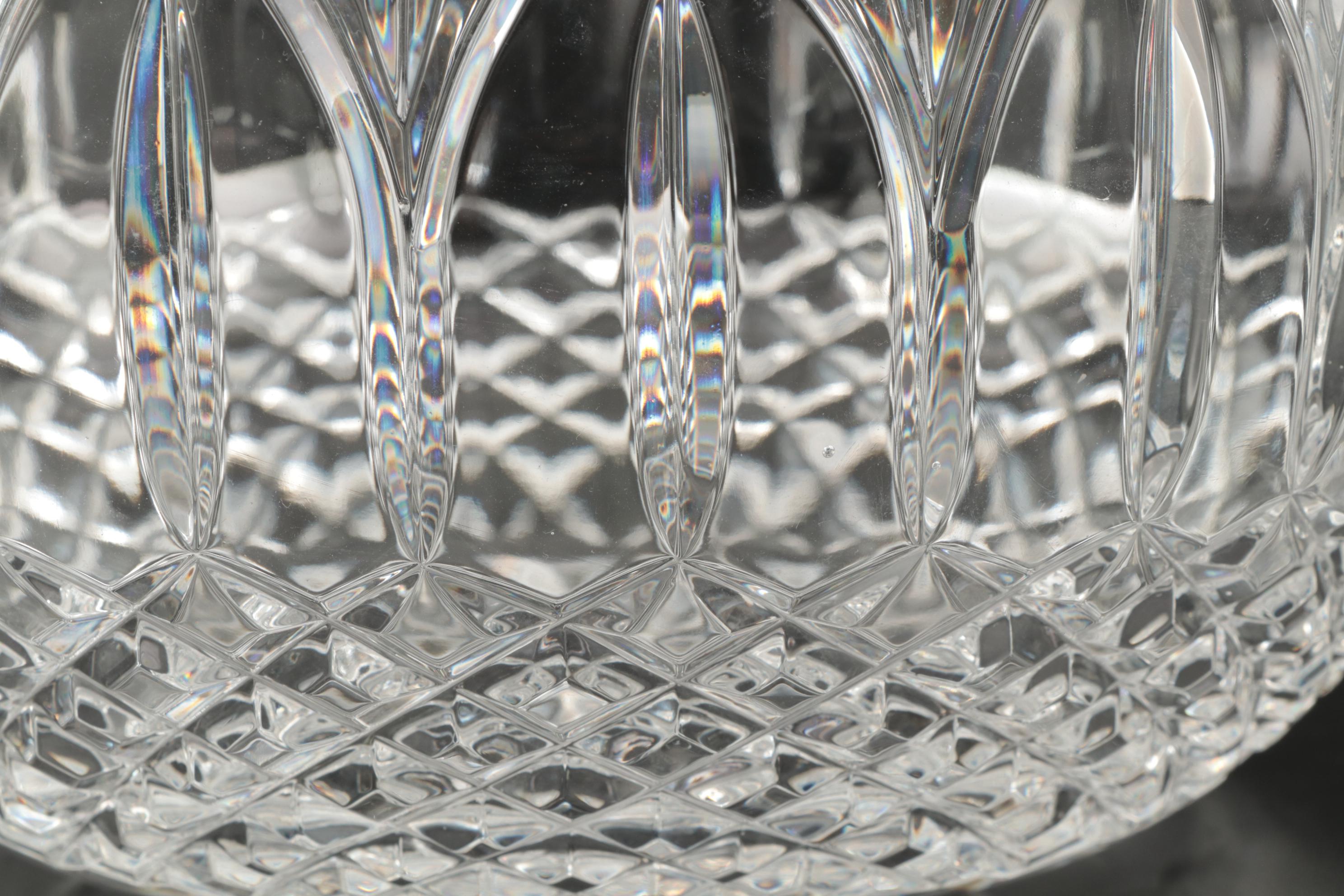 Crystal Centerpiece Bowl