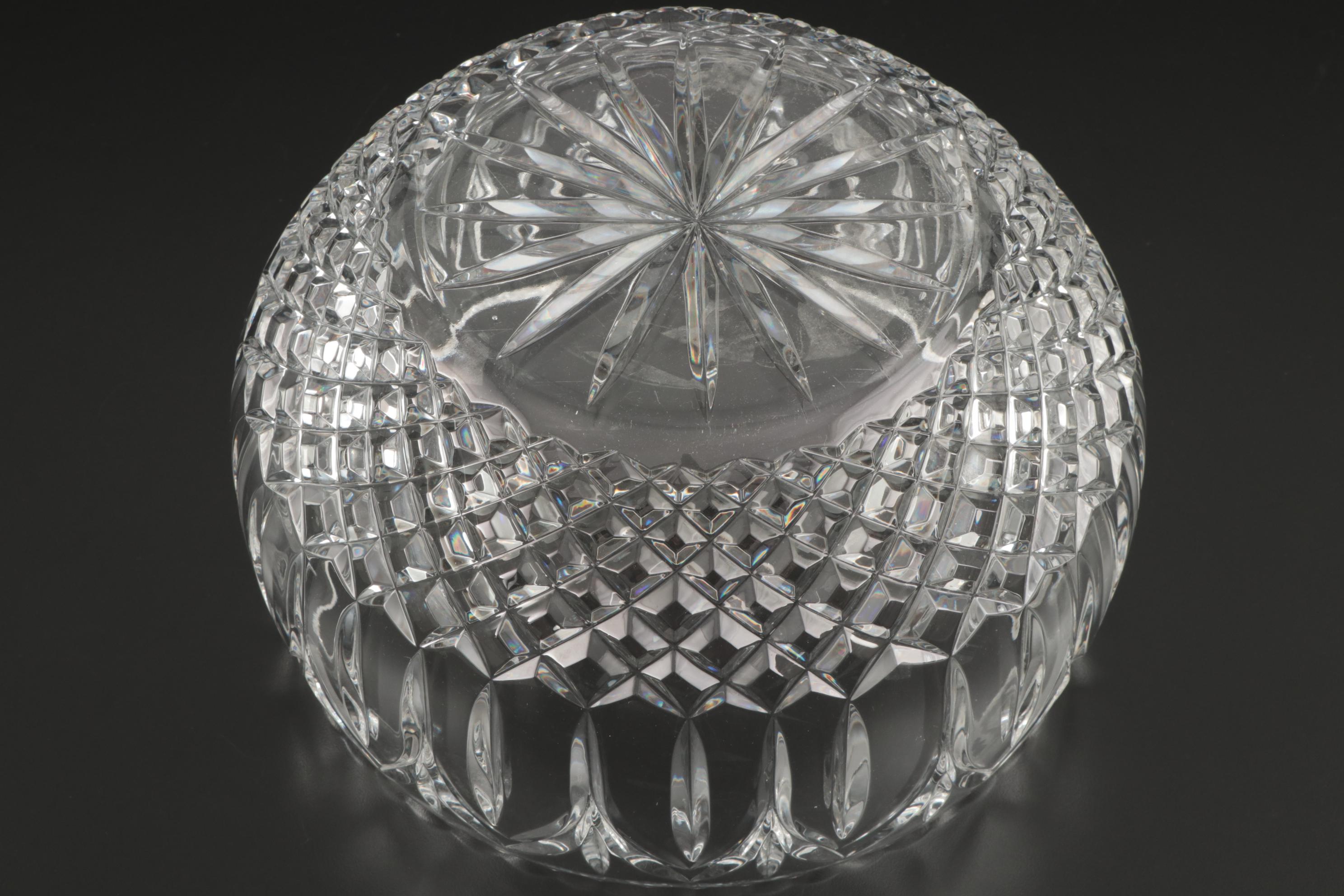 Crystal Centerpiece Bowl