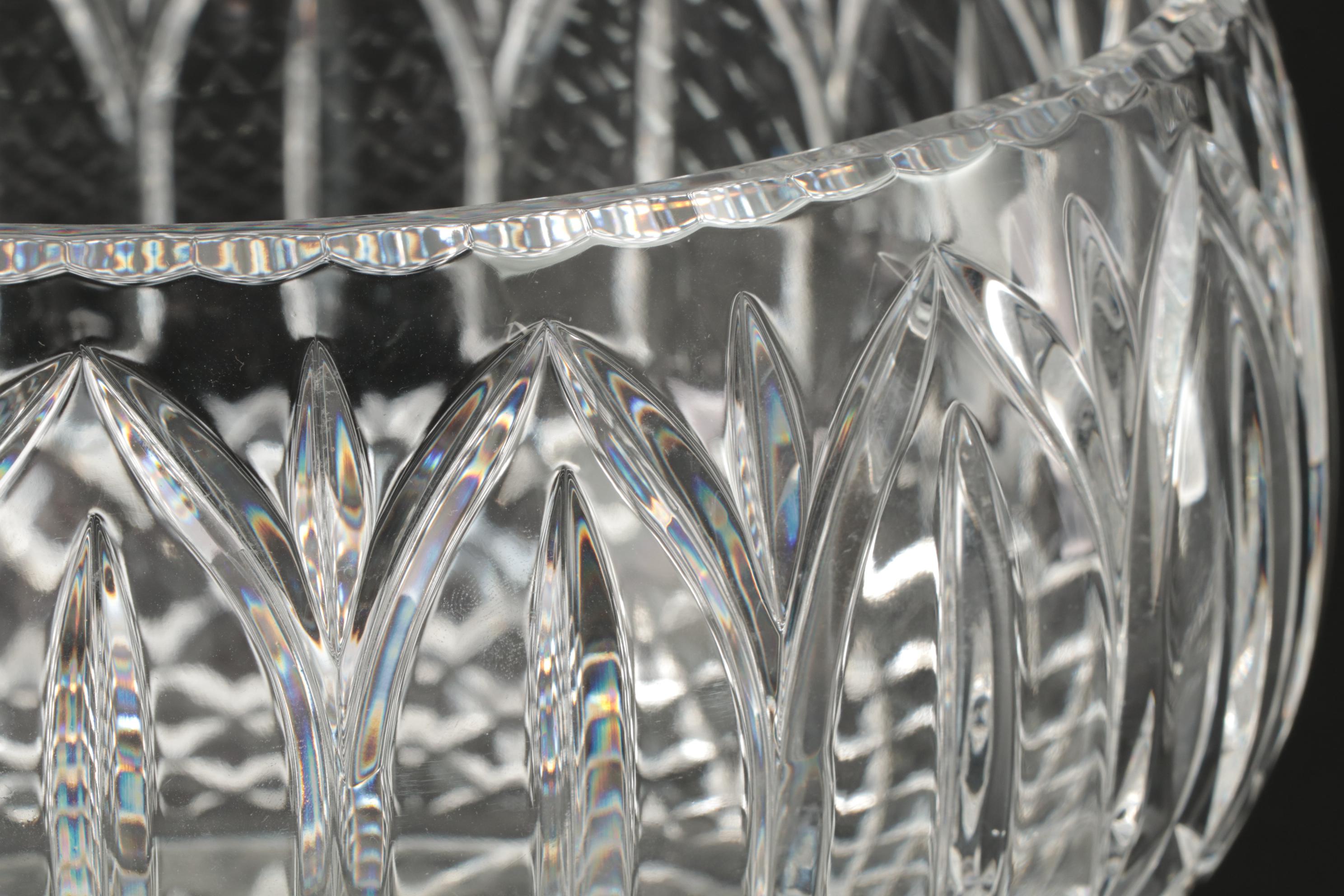 Crystal Centerpiece Bowl