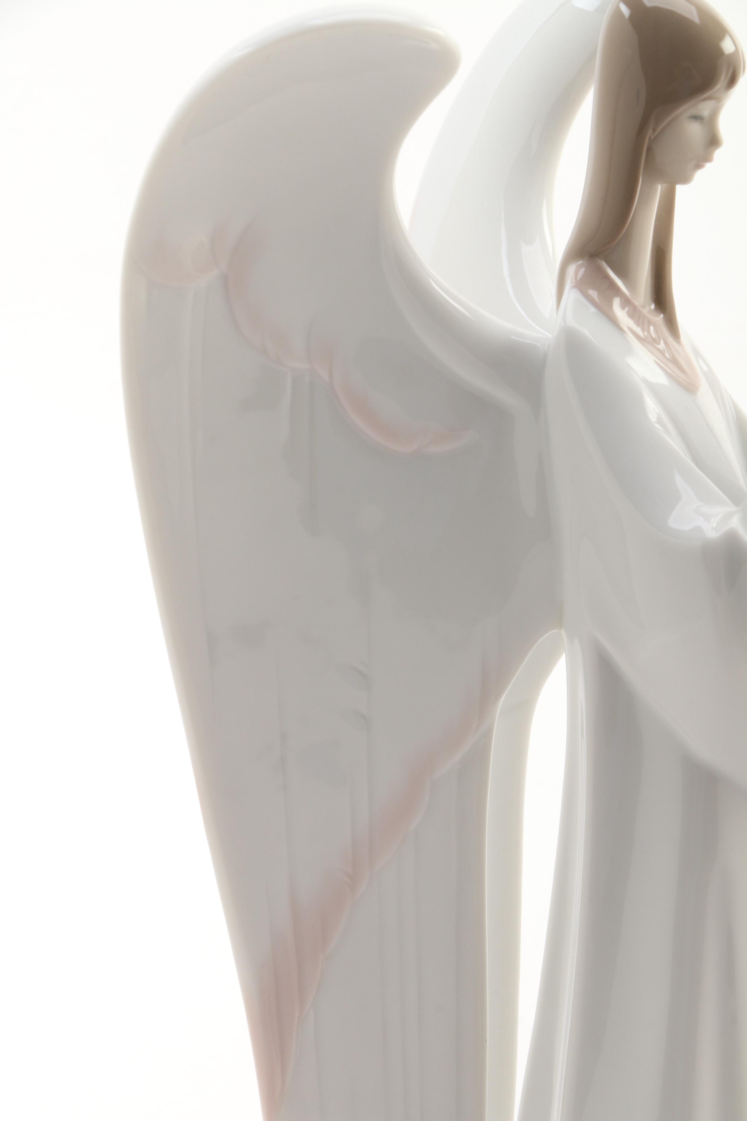 Nao by Lladró "An Angel's Prayer" Porcelain Figurine, Late 20th Century