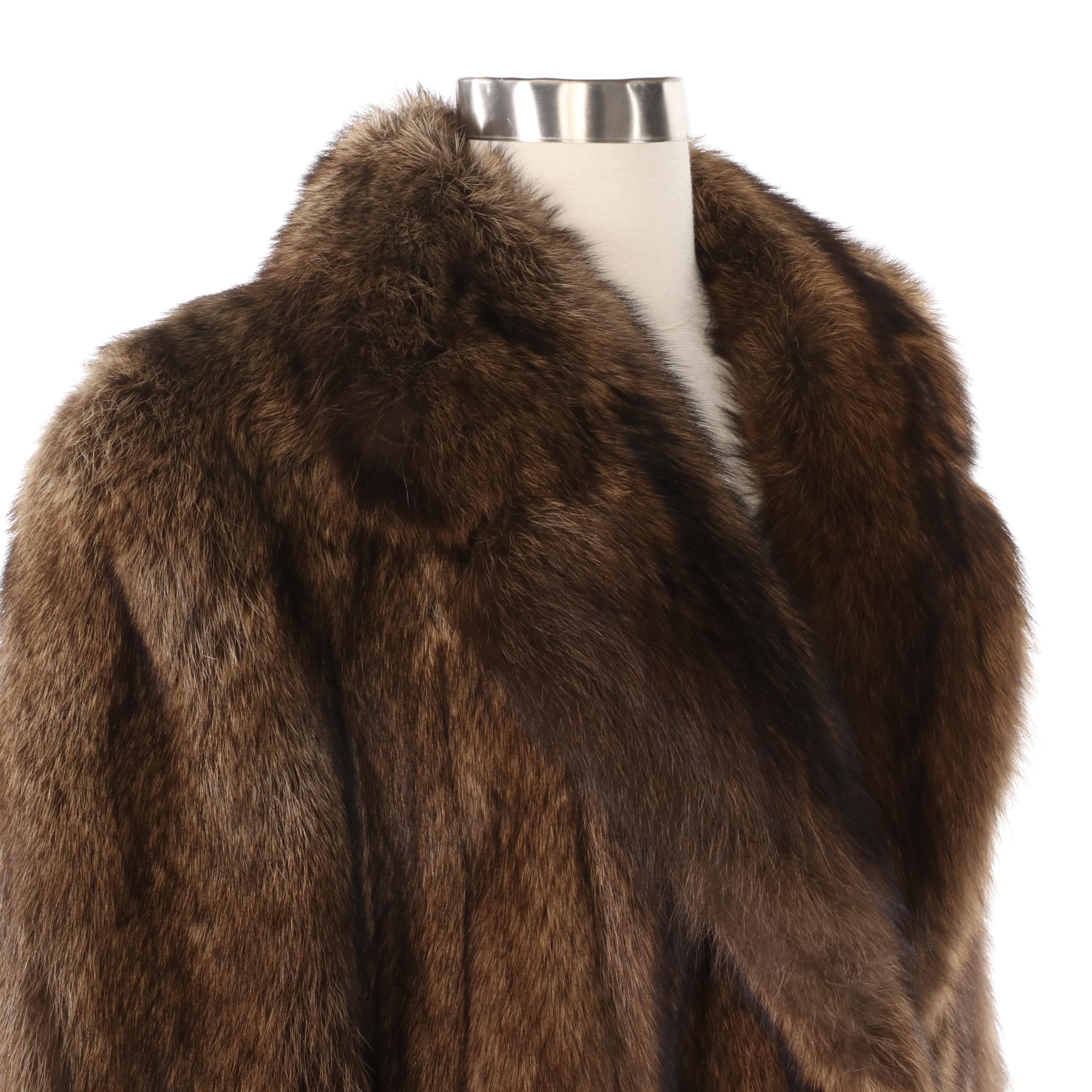 Fisher Fur Coat for Steven Corn Furs