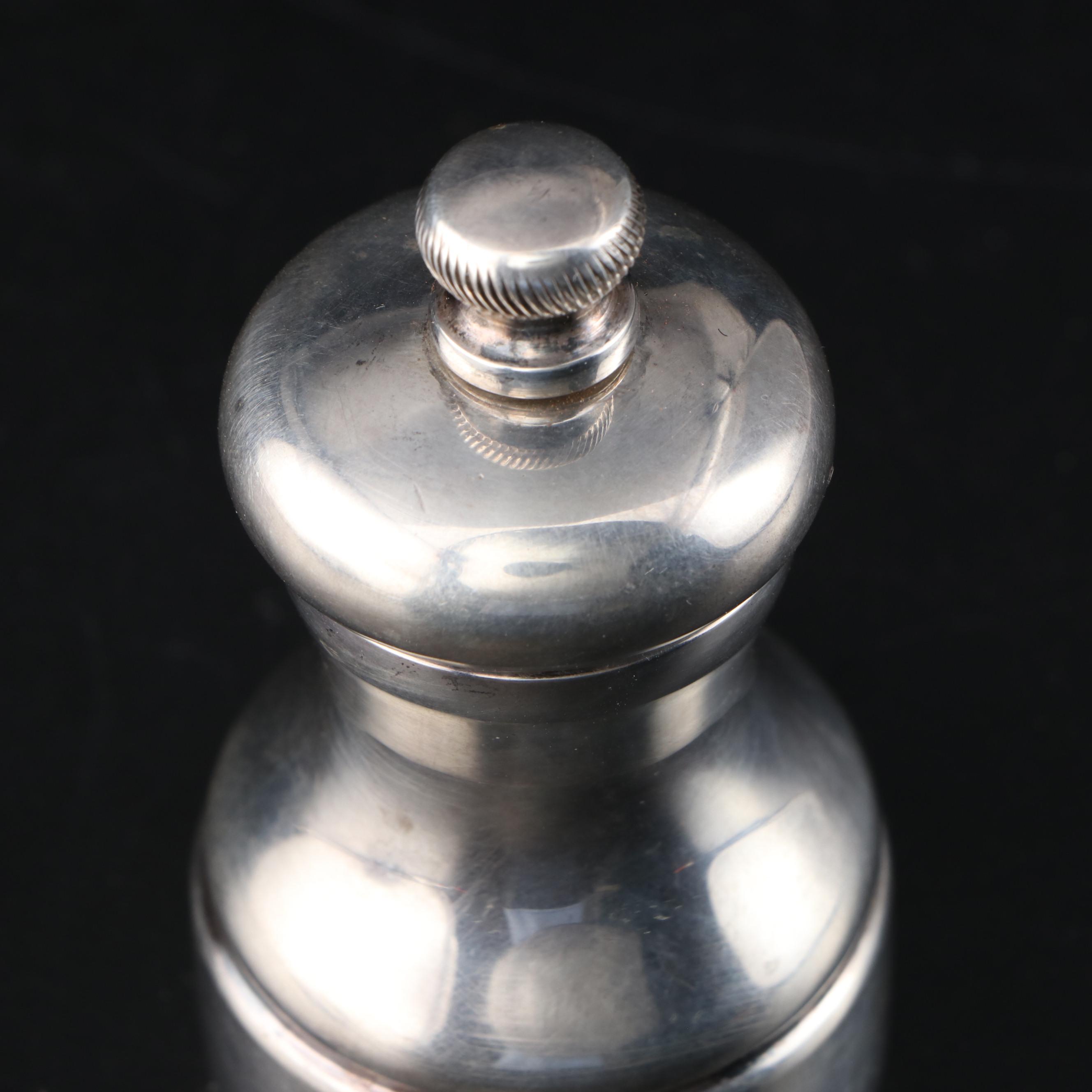 Vintage Verity Southall "GSS" Engraved Pepper Grinder, Mid-20th Century