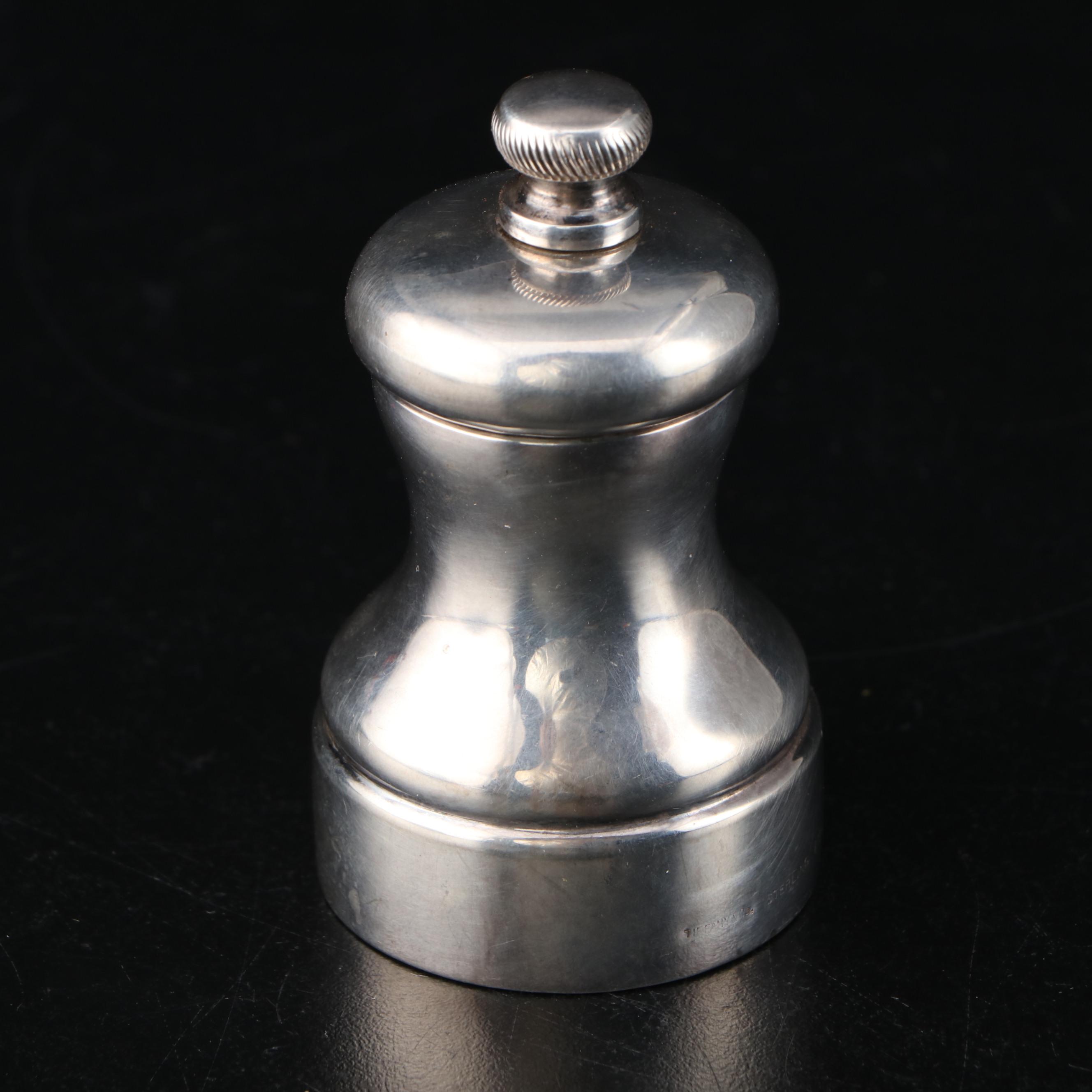 Vintage Verity Southall "GSS" Engraved Pepper Grinder, Mid-20th Century