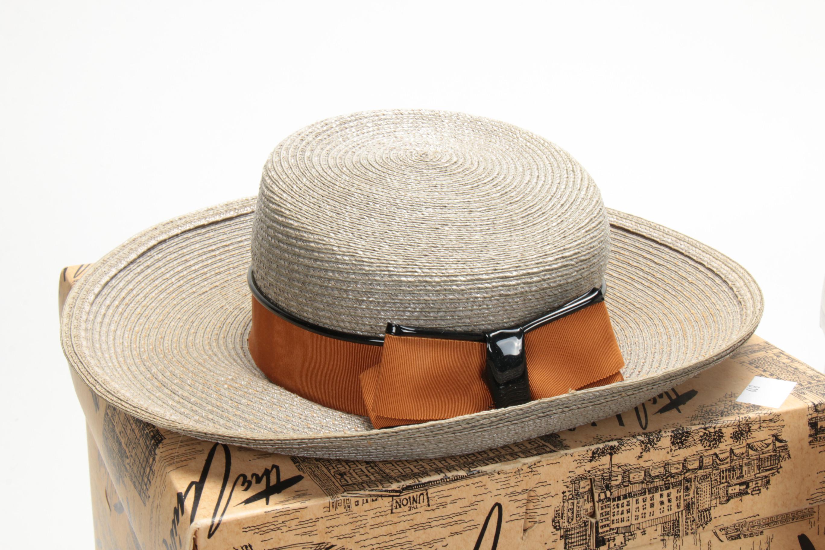 Miss Dior and Other Hats Including Mink and Fox Fur, Mid-20th Century