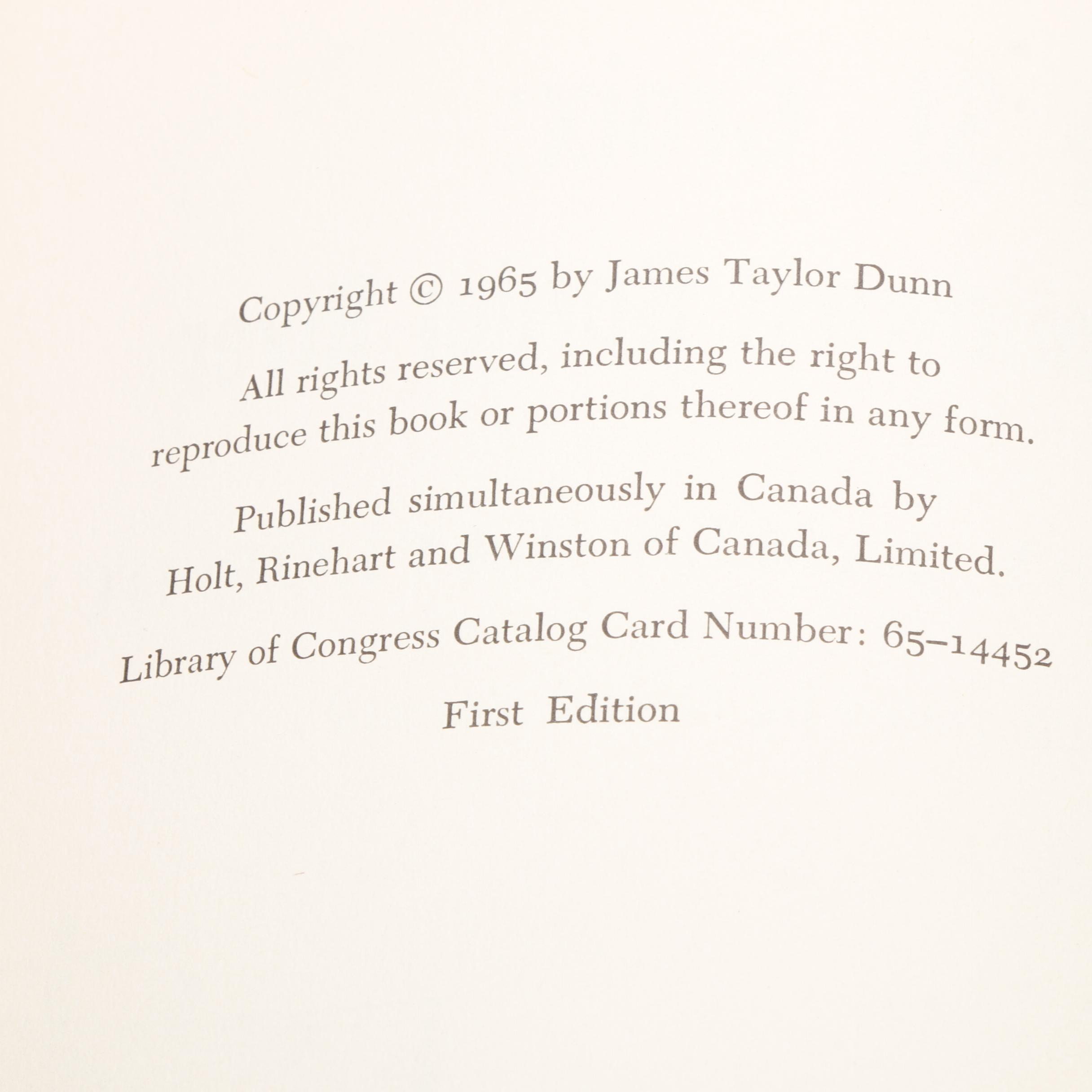 Signed First Edition "The St. Croix Midwest Border River" by James Taylor Dunn