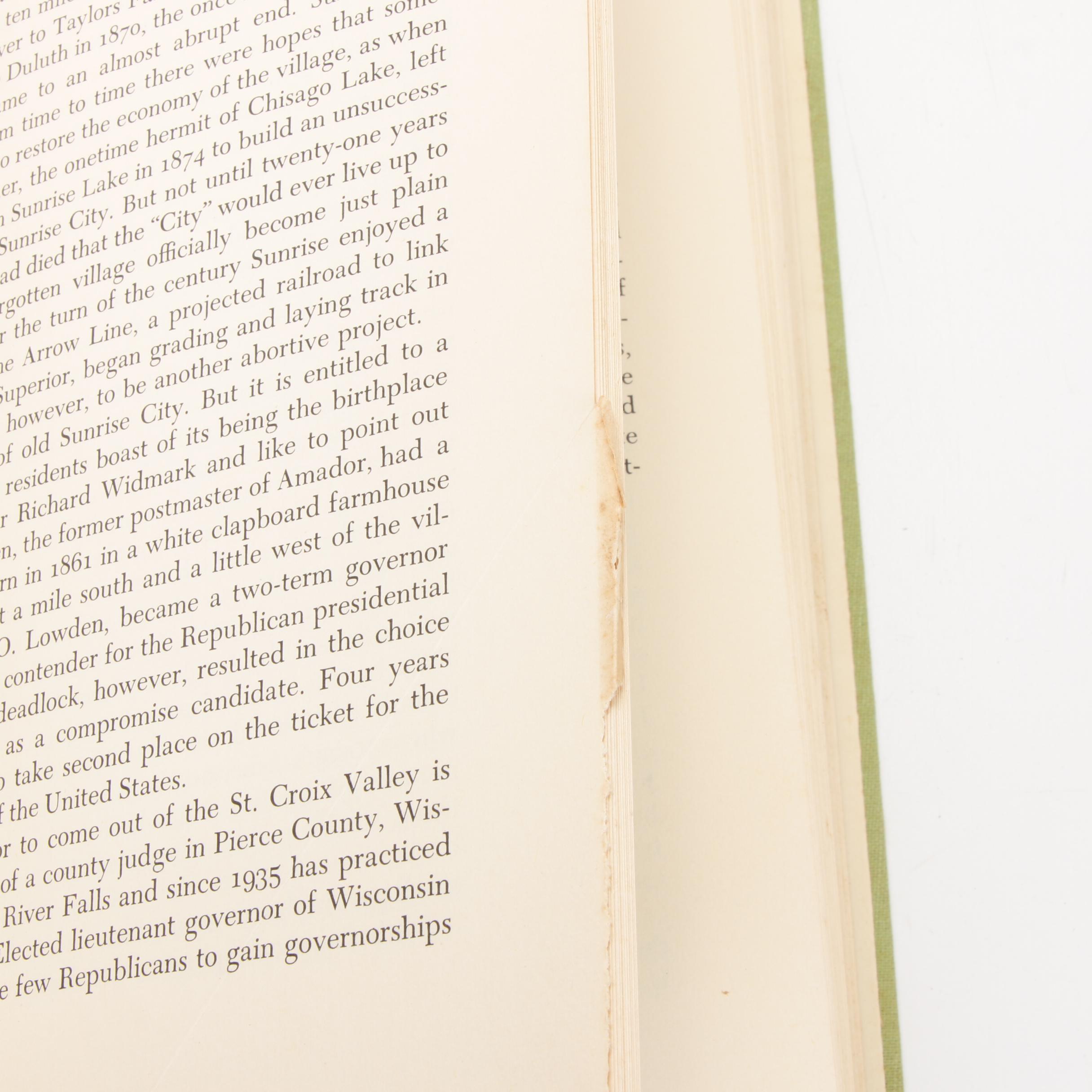 Signed First Edition "The St. Croix Midwest Border River" by James Taylor Dunn