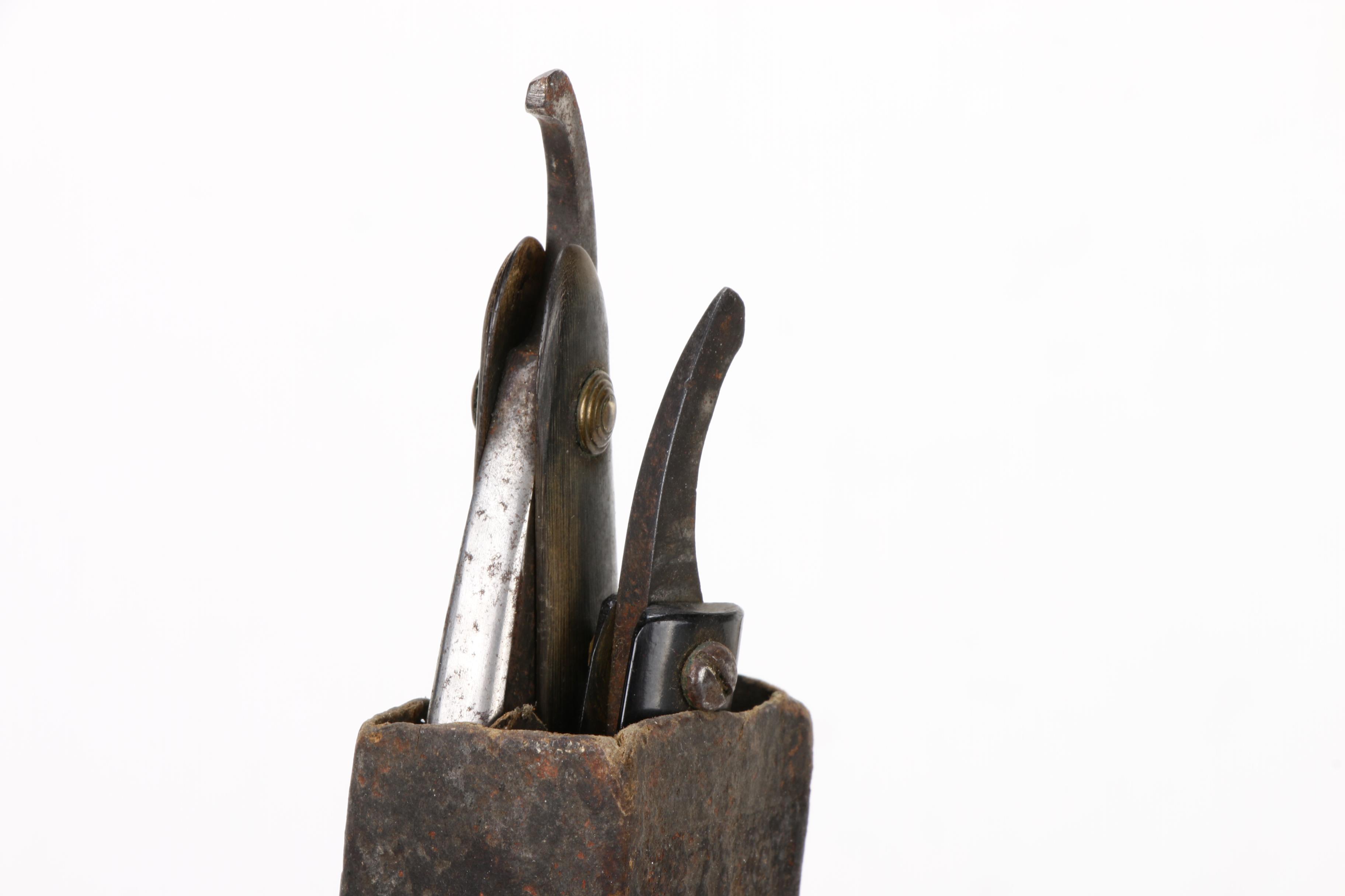 S. Kunde & Sohn, Wade & Butcher, and Antique Barbershop Straight Razors, c. 1840