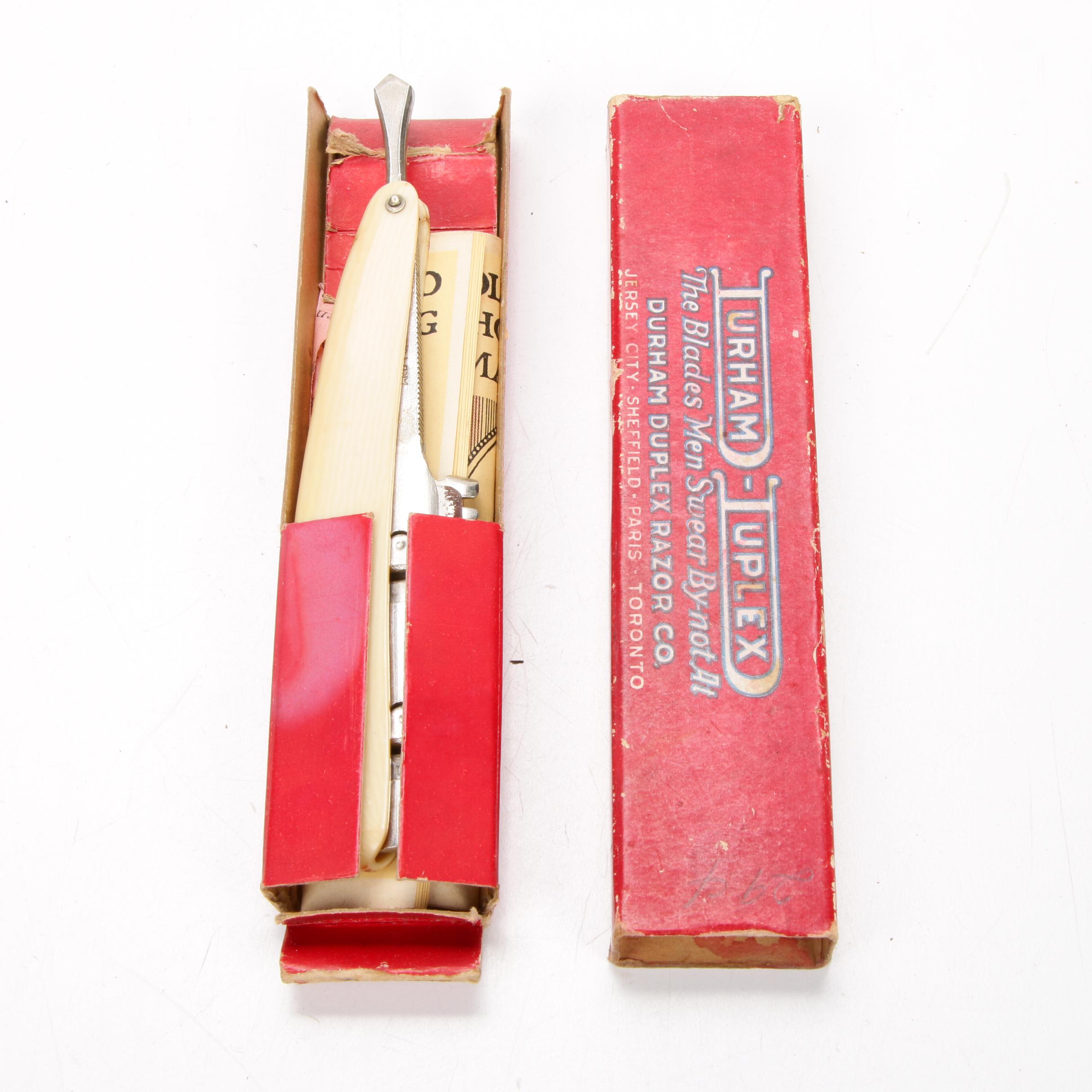 S. Kunde & Sohn, Wade & Butcher, and Antique Barbershop Straight Razors, c. 1840