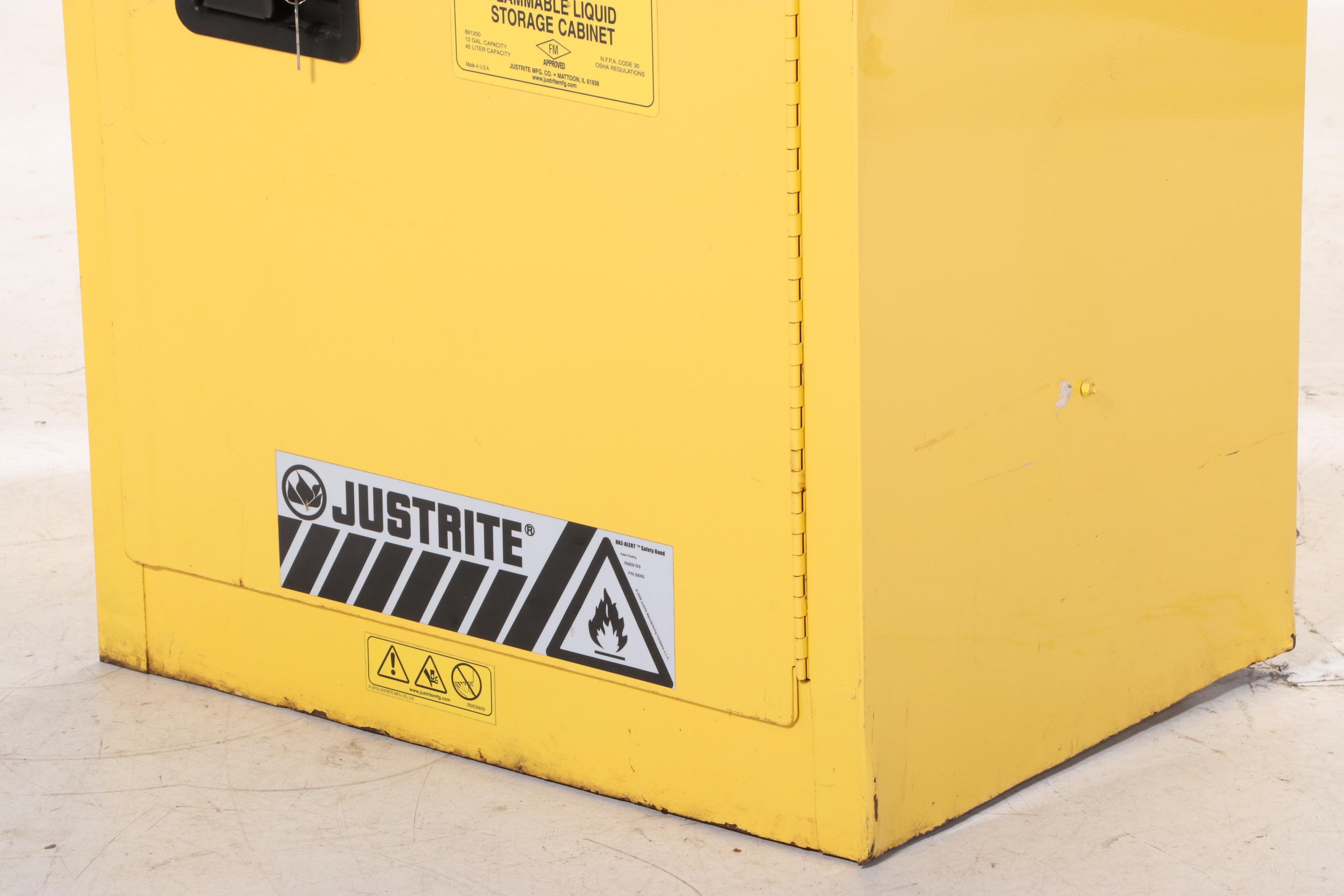 Justrite Flammable Liquids Cabinet