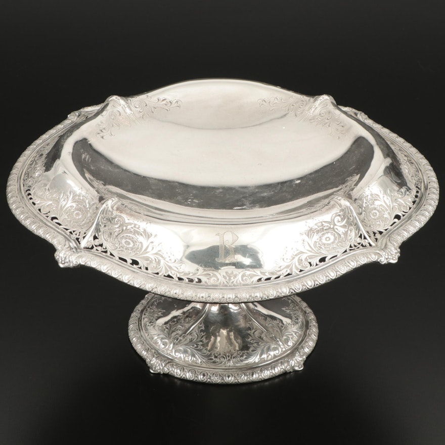 Dominick & Haff Edwardian Sterling Silver Centerpiece Bowl, Early 20th C.