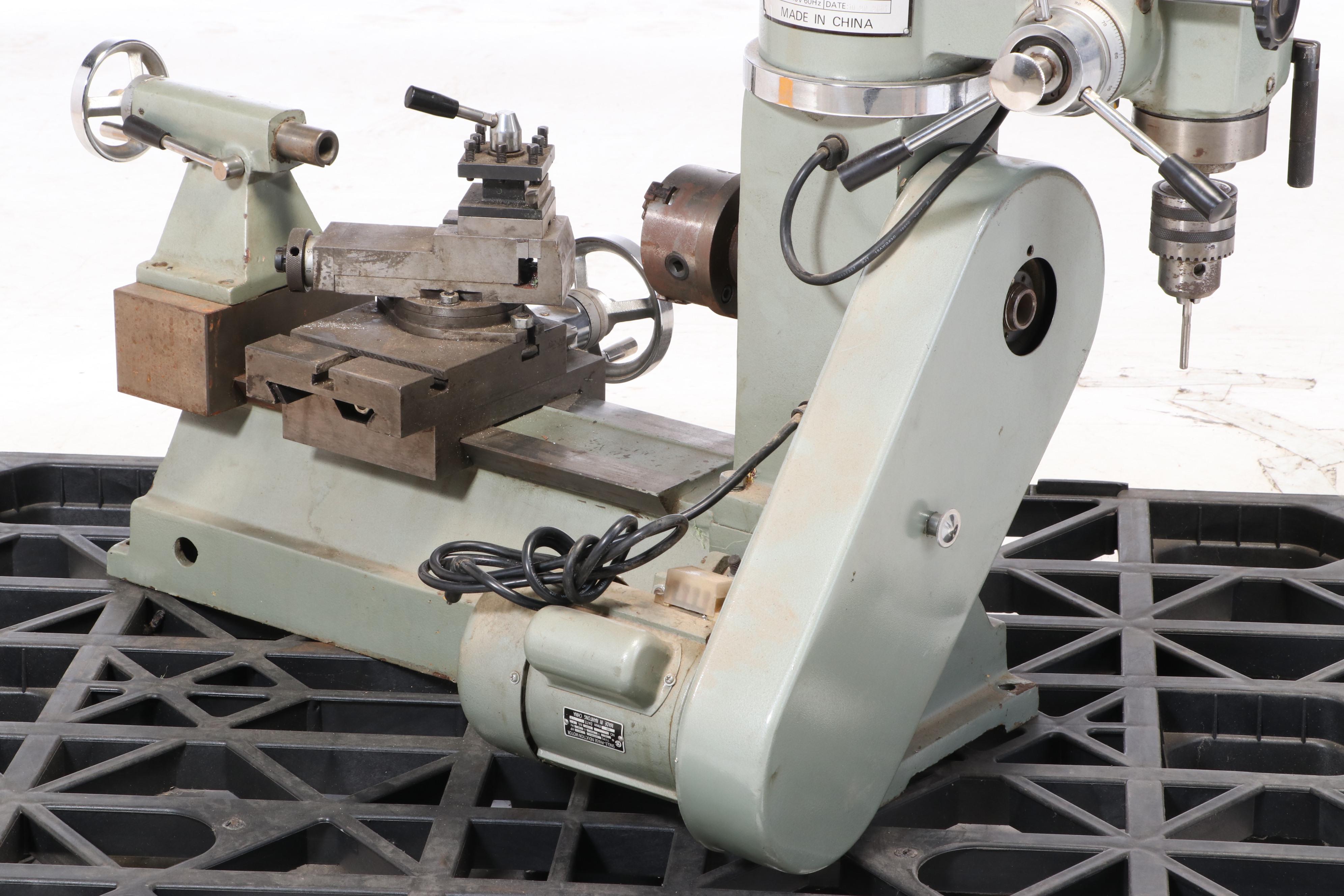 Central Machinery Lathe Drill Press Combo