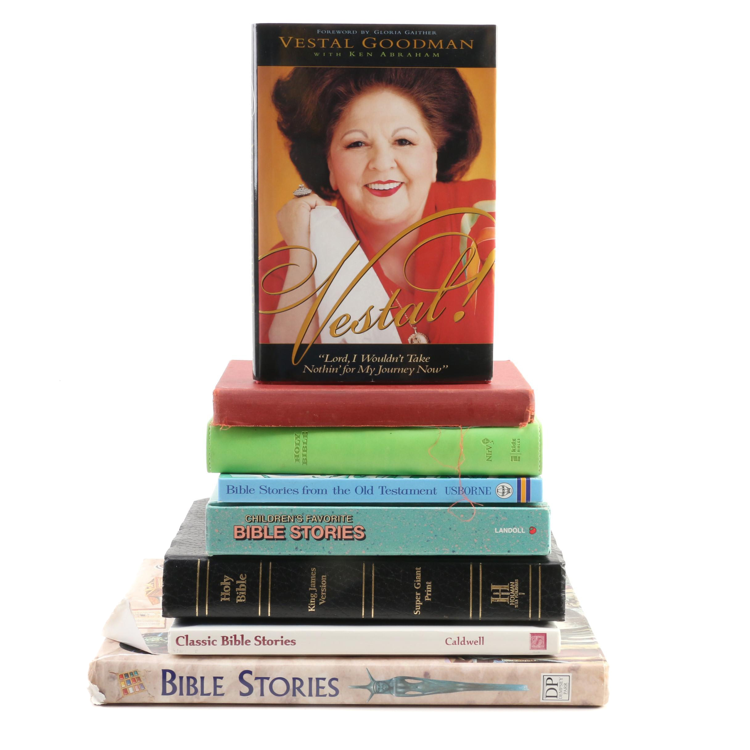 Signed "Vestal!" by Vestal Goodman with Other Religious and Inspirational Books